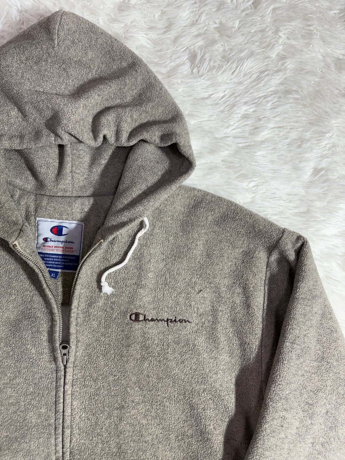 챔피온 90‘s 오버핏 후리스 집업  상품이미지7