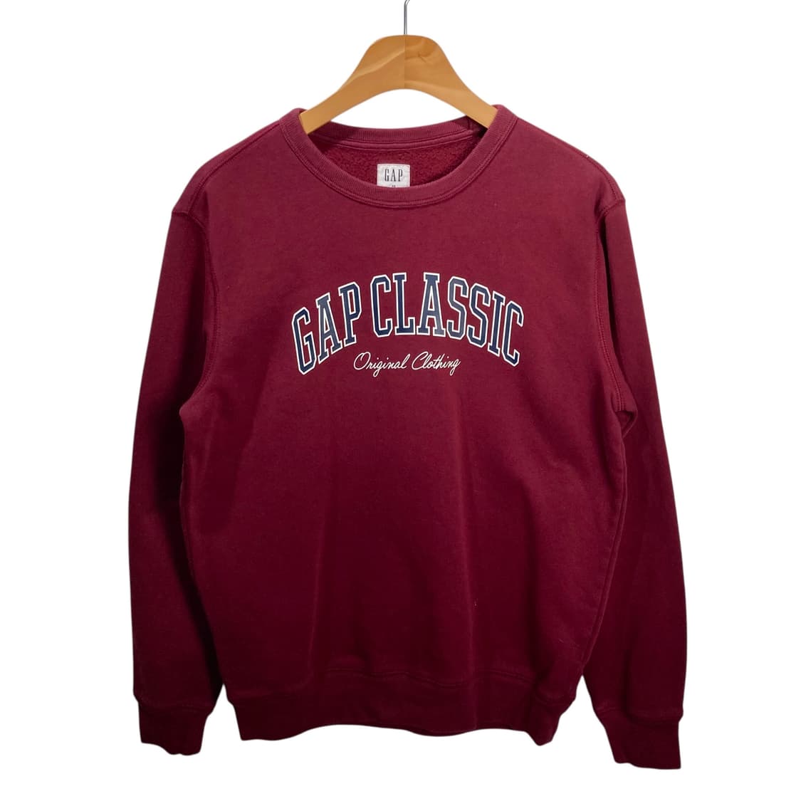 GAP 버건디 맨투맨 상품이미지2