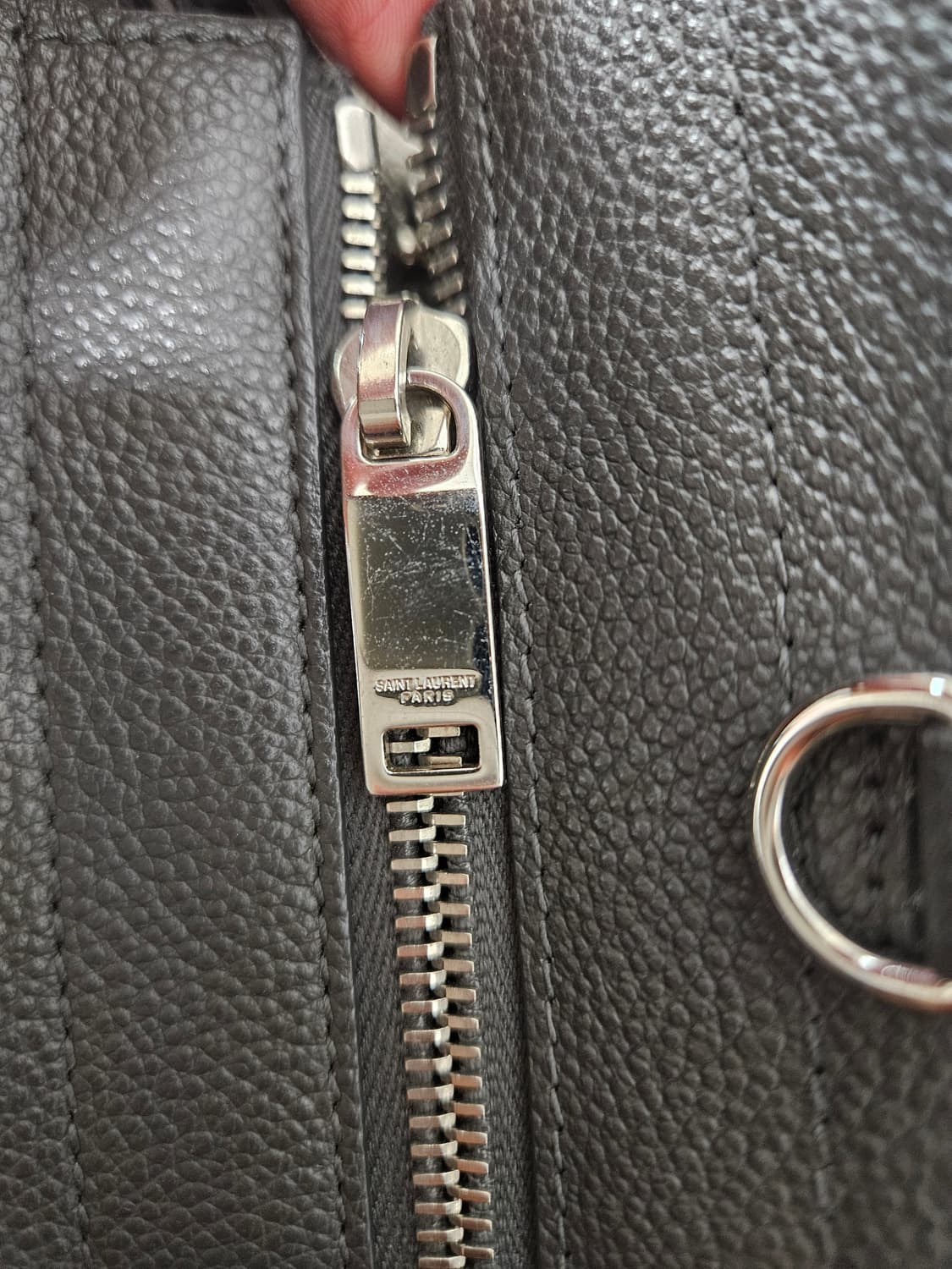 생로랑 리브고쉬 탑 토트백 블랙 상품이미지7