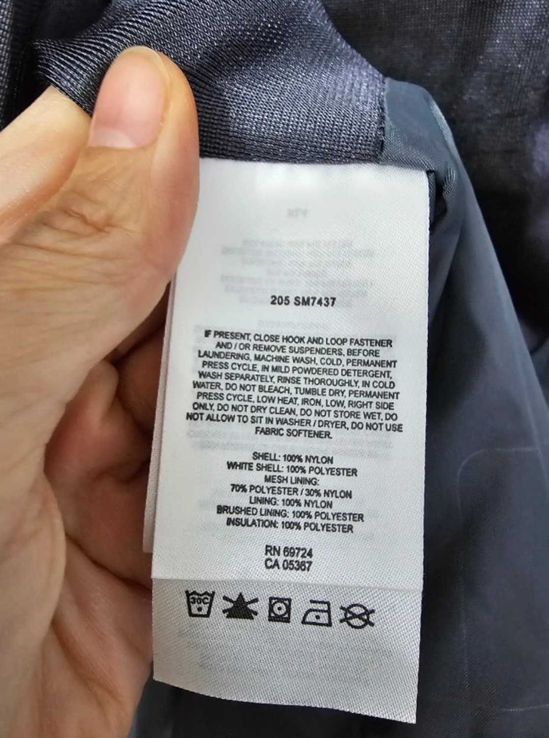 컬럼비아 k2 Vertex 하이브리드 자켓 L사이즈 바람막이 상품이미지9