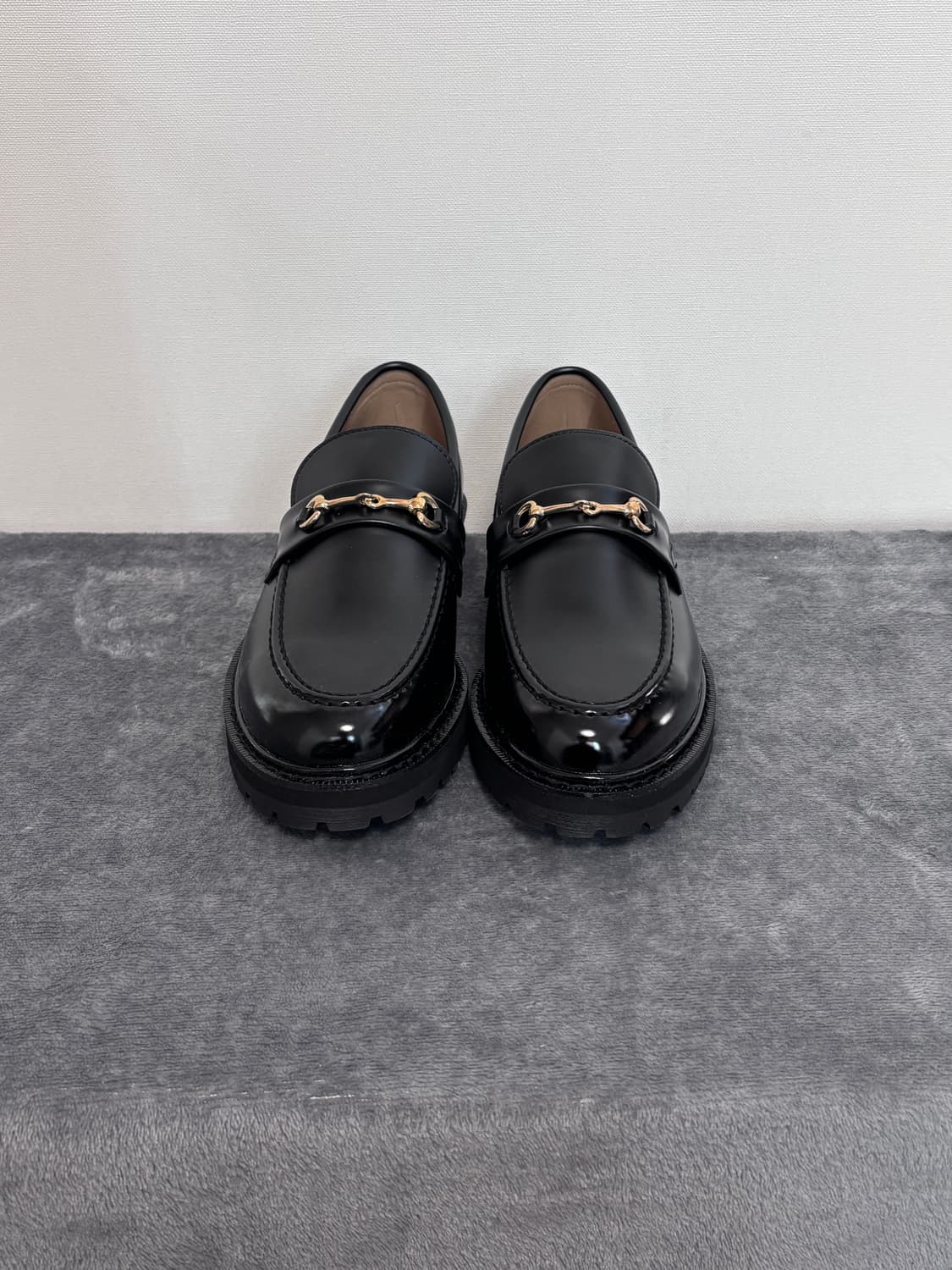 새상품) 265 위더로드 던컨 홀스빗 로퍼 블랙 상품이미지2