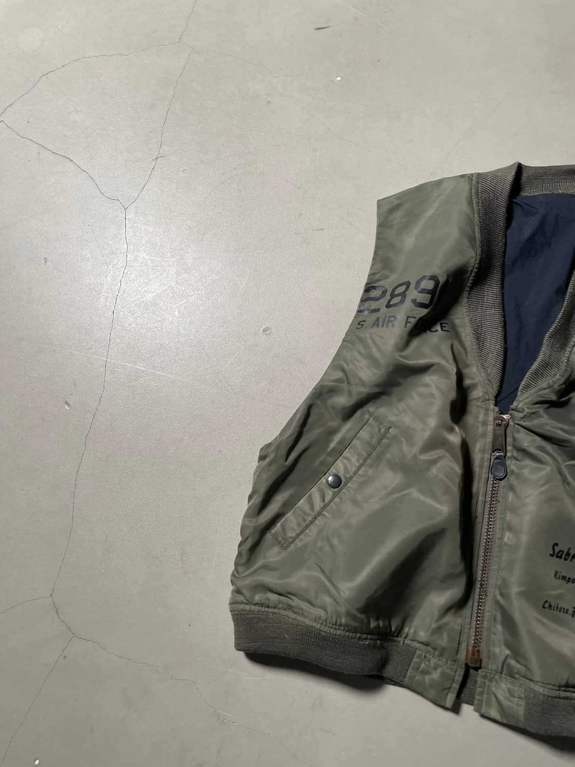 KZ ATELIER  Vintage M-1 Remake Vest 상품이미지3