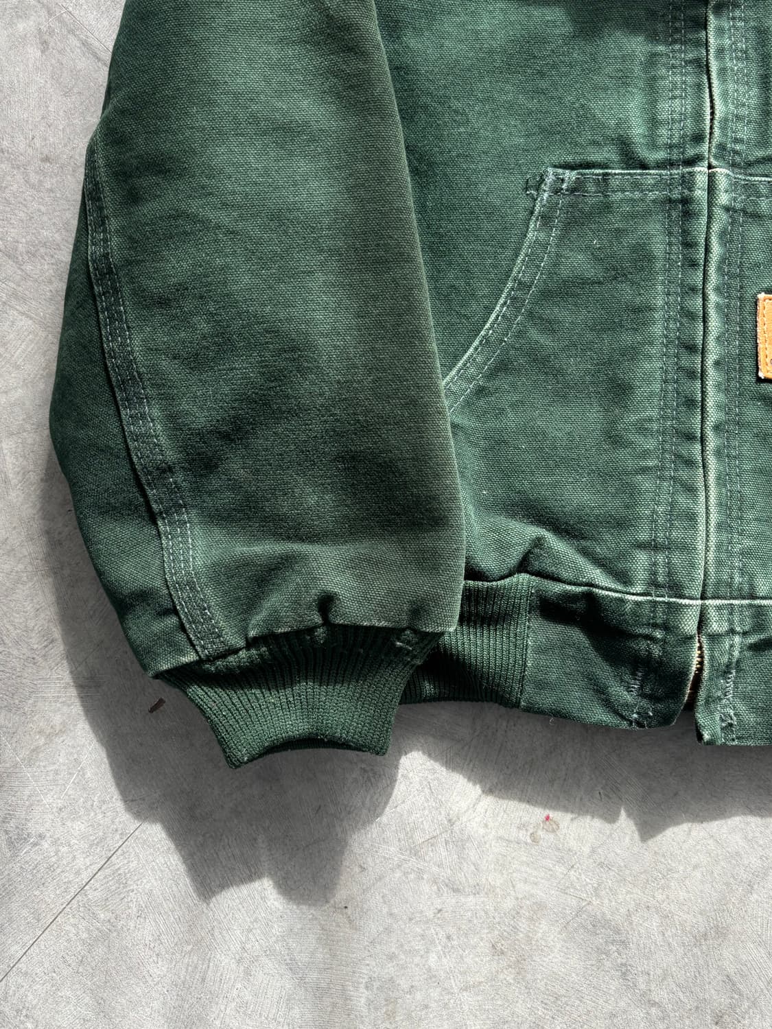 Carhartt 칼하트 딥그린 액티브 워크 자켓 (키즈) 상품이미지3