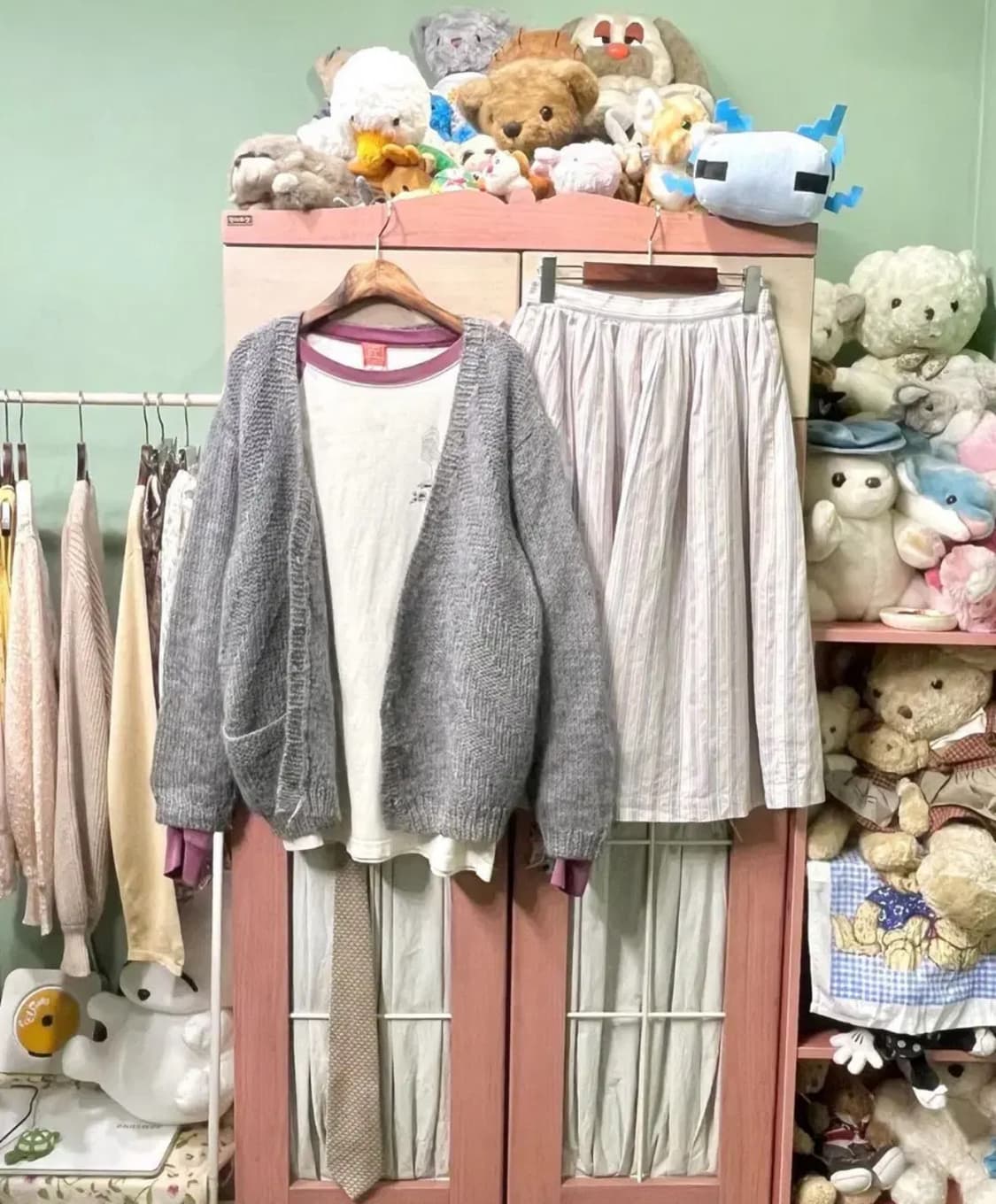 카모메산장 빈티지 모리 코디 세트 상품이미지1