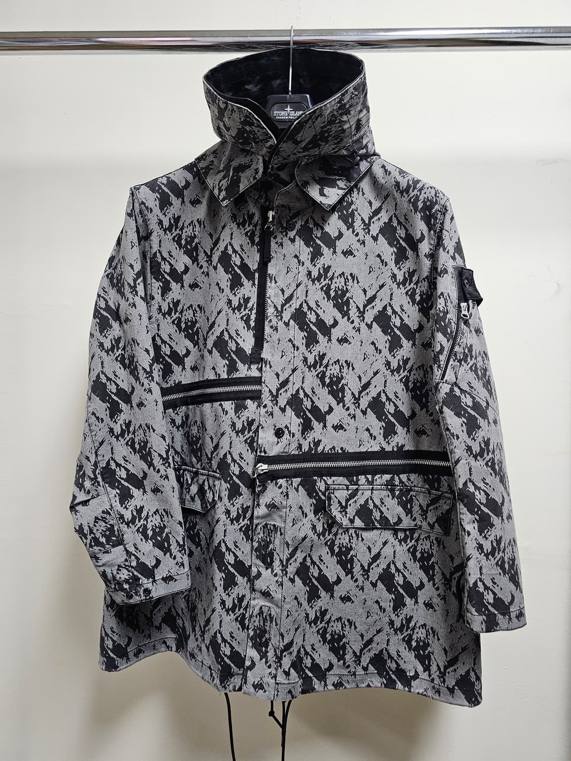 스톤아일랜드 쉐도우프로젝트 DISCHARGE COTTON 2.5L 자켓 상품이미지1