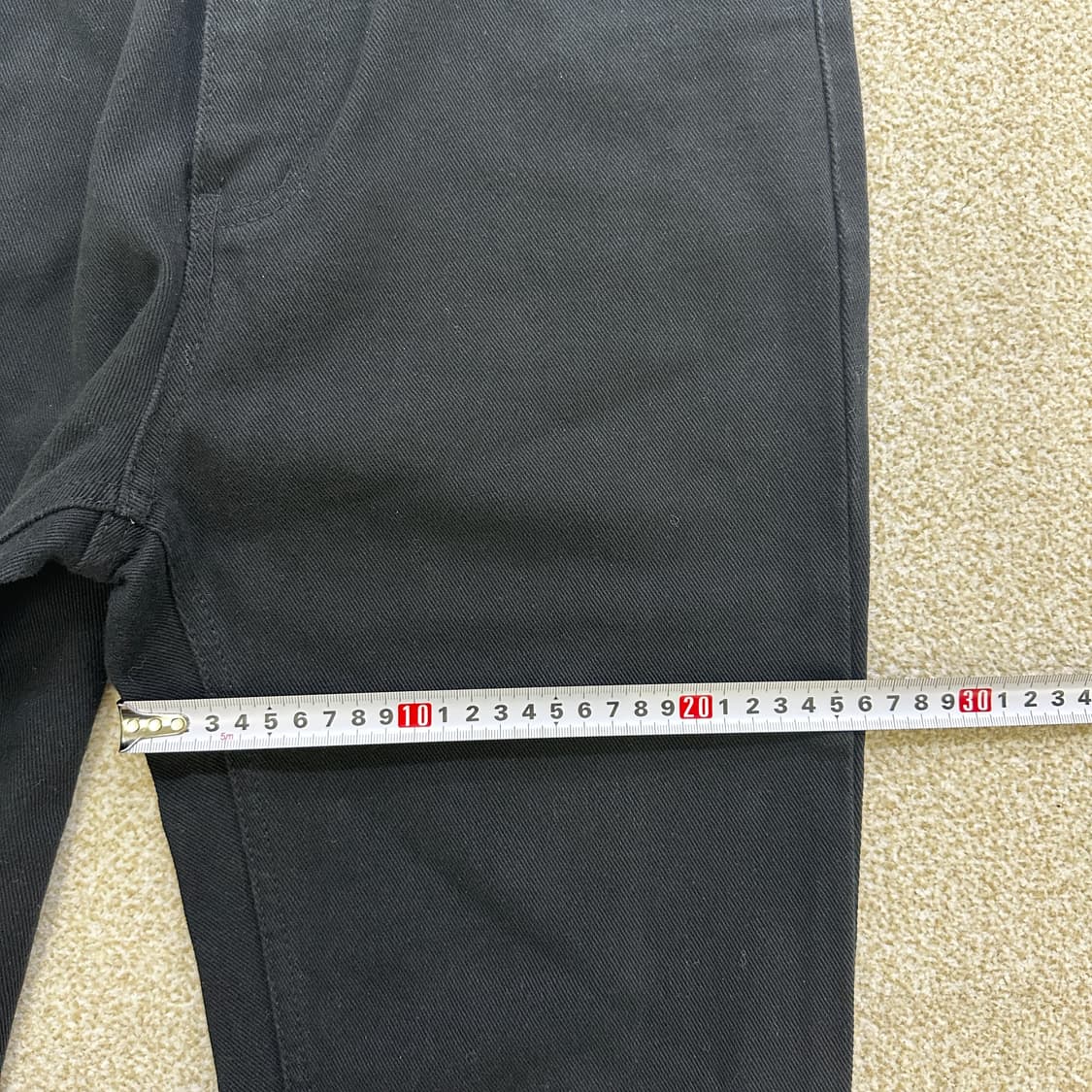 L 헤인트 블랙 데님 팬츠 0316D  상품이미지8