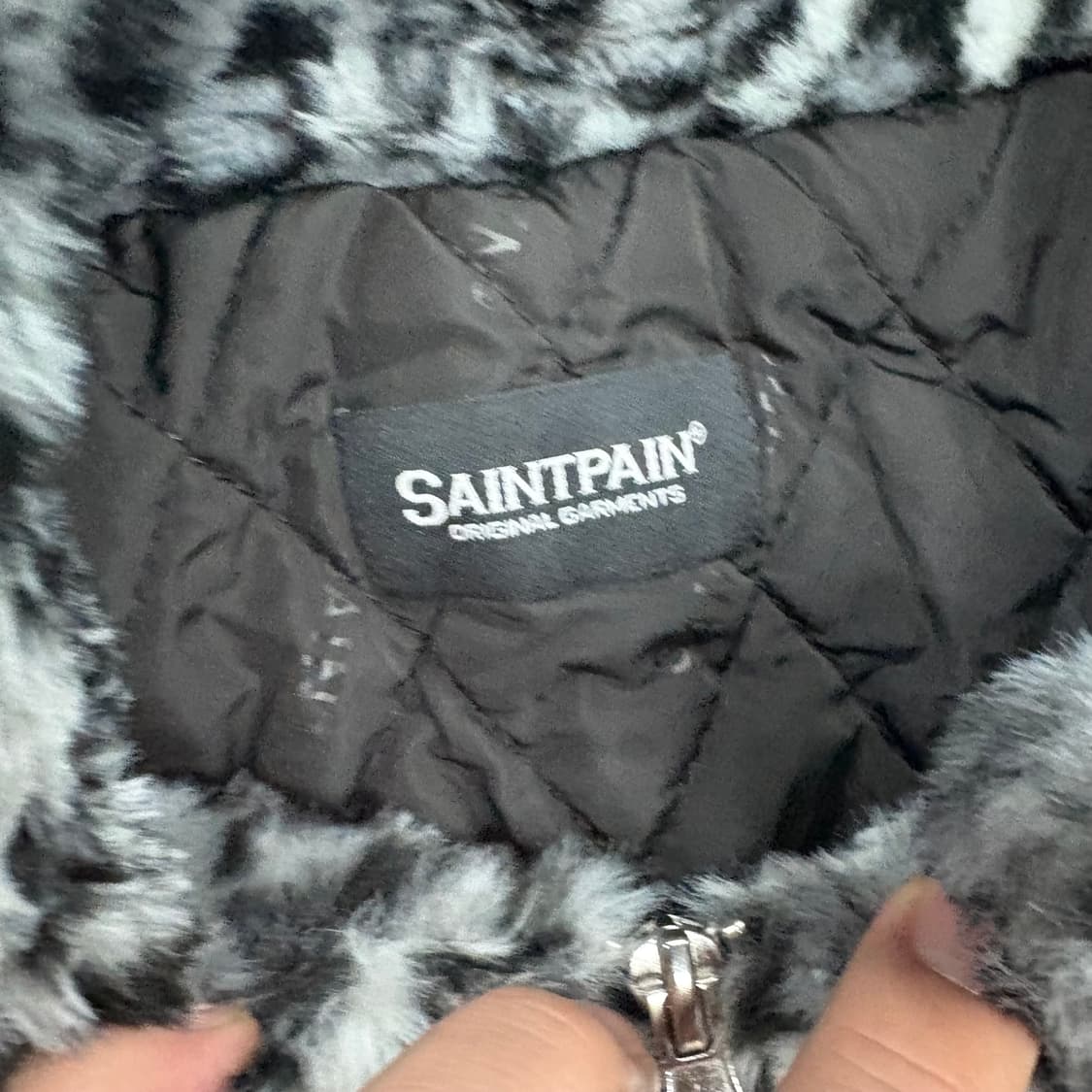 (100)Saintpain 세인트페인 레오파드 퍼 자켓 상품이미지4