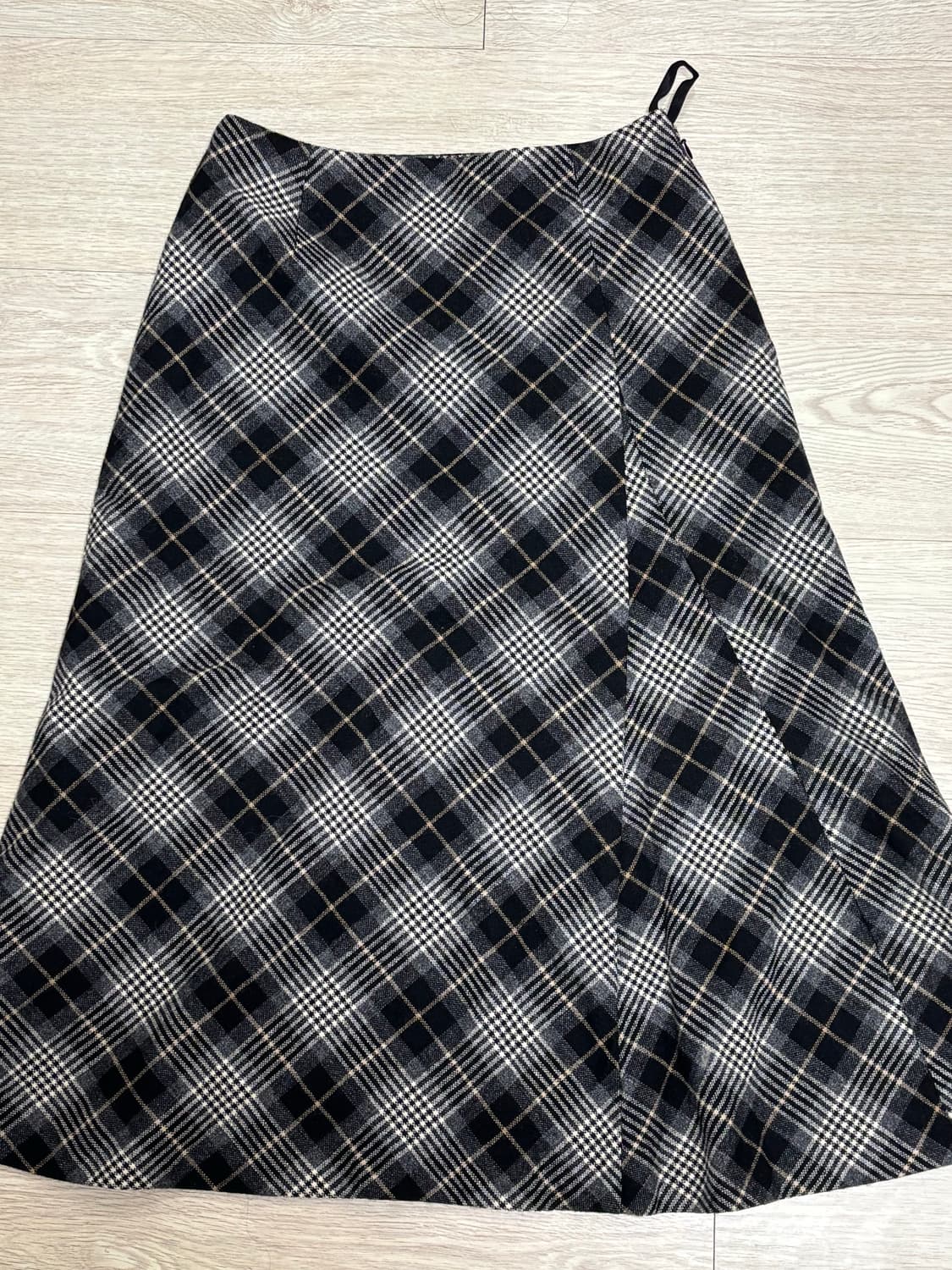빈티지 체크스커트 판매 상품이미지1