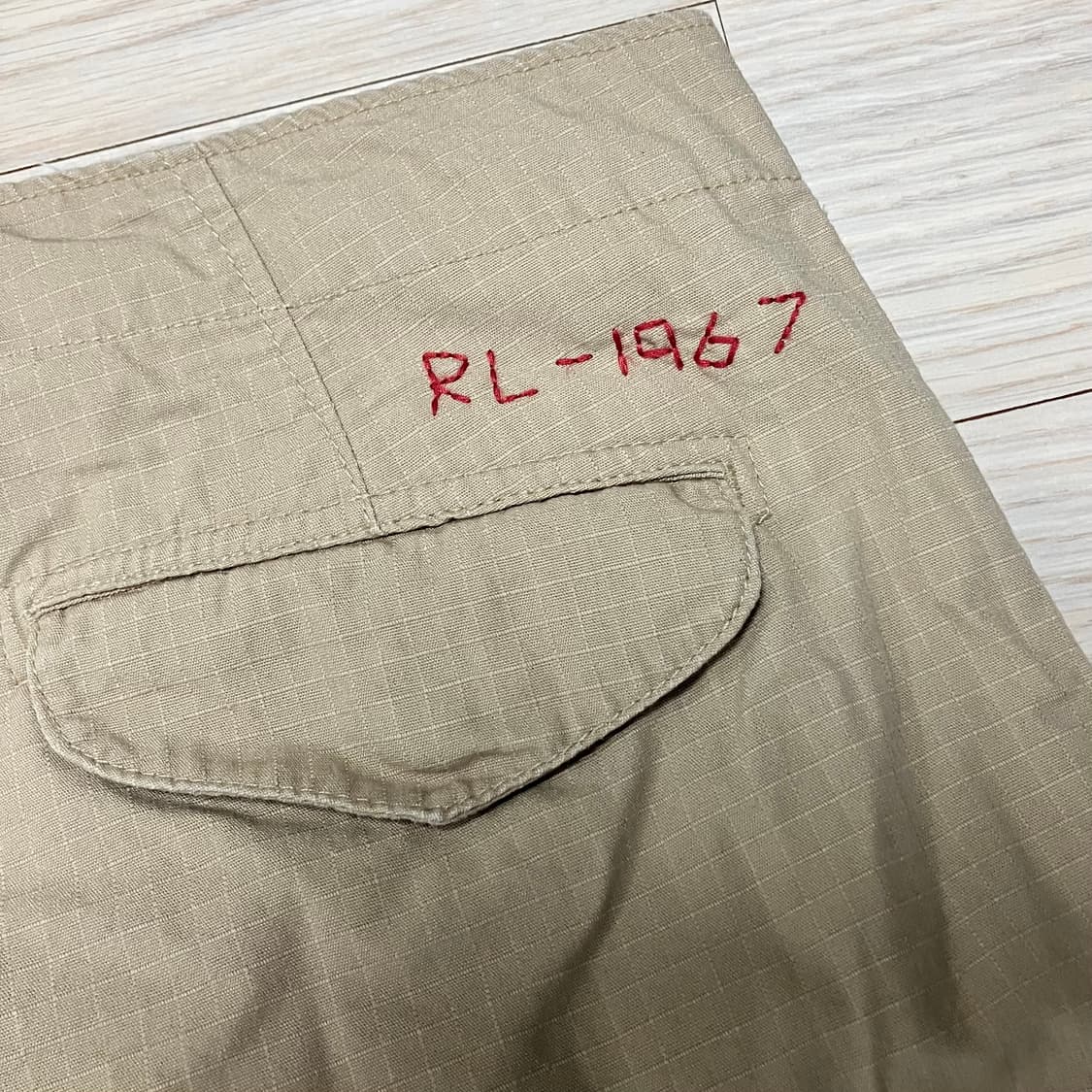 [Polo] 폴로 랄프로렌 립스탑 카고 팬츠 베이지 상품이미지3