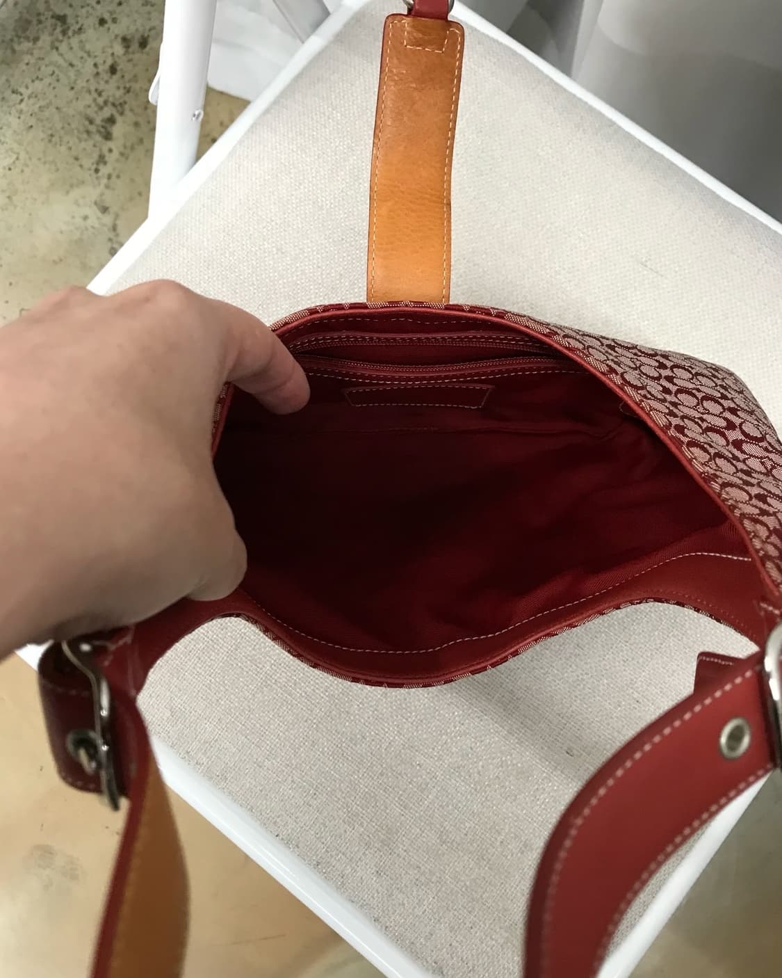 코치 버클 호보백 가방 상품이미지6