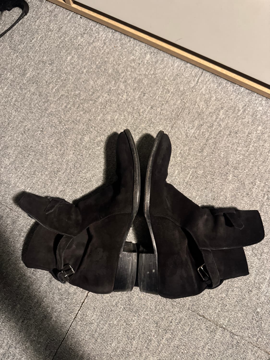 (41)생로랑 조드퍼 스웨이드 부츠 상품이미지3