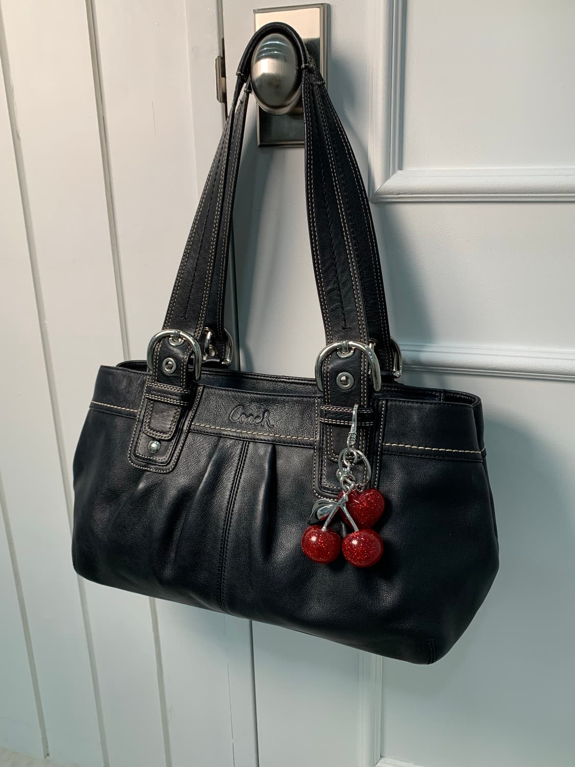 🖤 Coach 올블랙 숄더백 상품이미지2