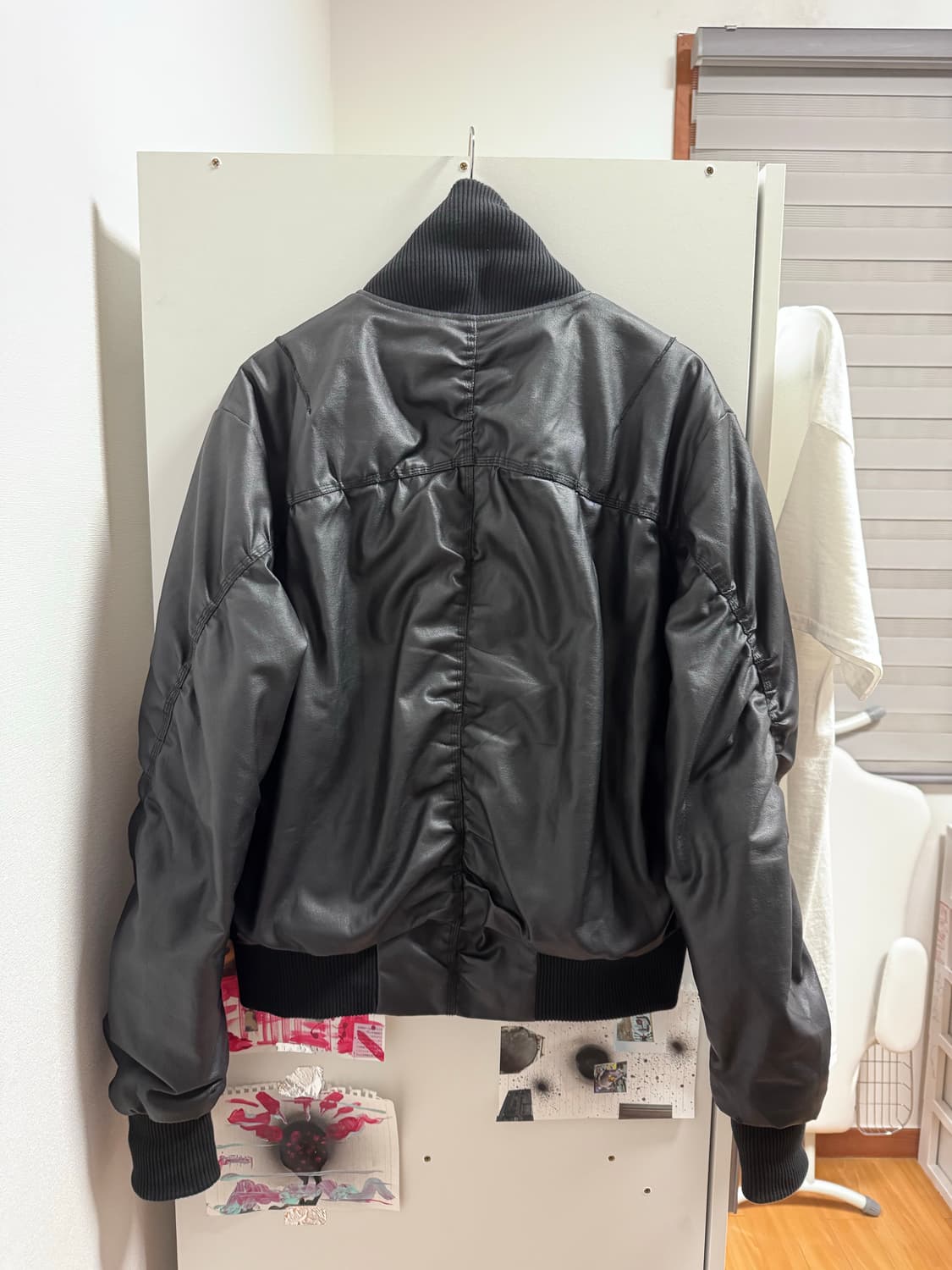 Nicolas Lee wax bomber [L-XL] 상품이미지4