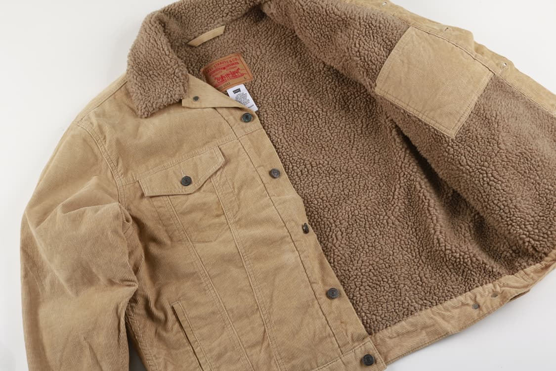 [L] 리바이스 코듀로이 쉐르파 트러커 자켓 상품이미지7