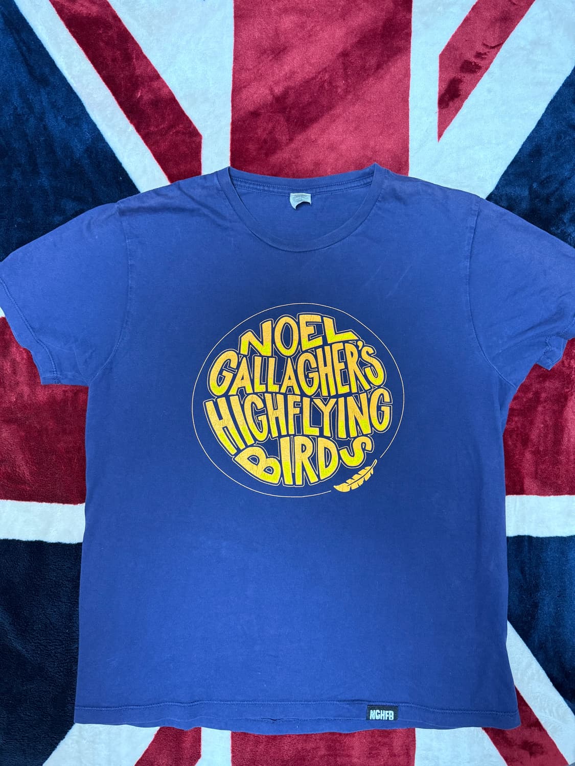 오아시스 노엘갤러거하이플라잉버즈 공식 일본 투어 티셔츠 상품이미지1