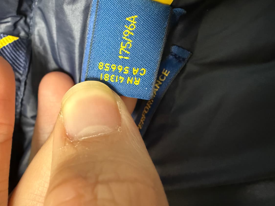 폴로 랄프로렌 경량패딩 네이비 상품이미지2