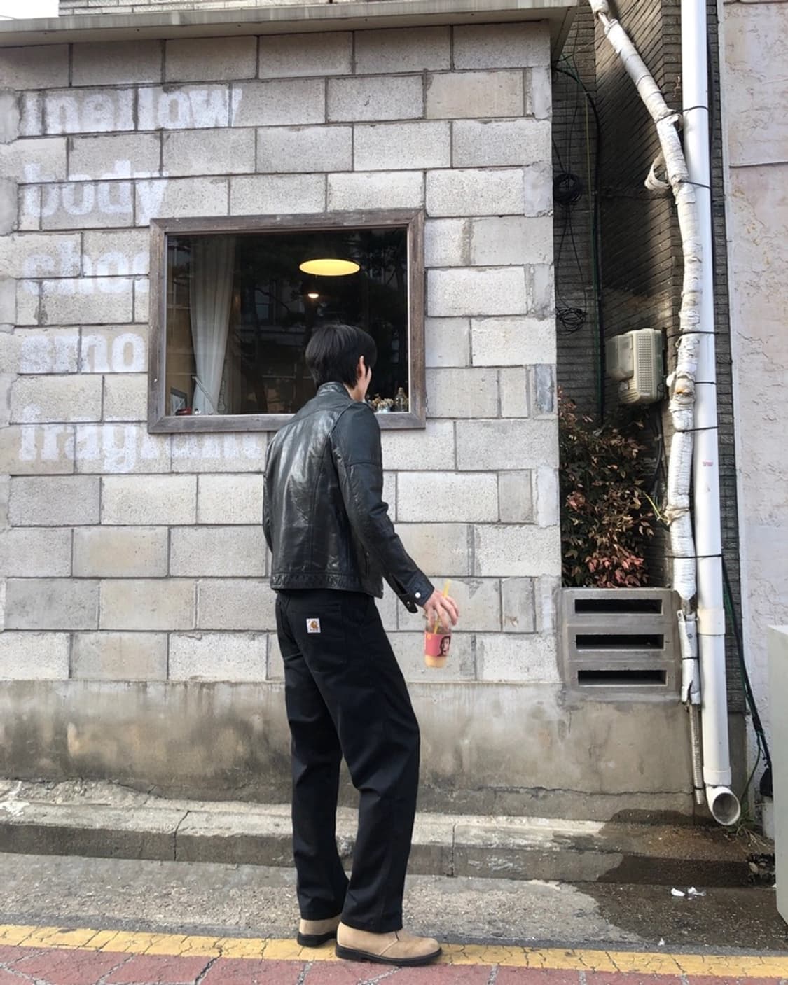 돌체앤가바나 정품 양가죽 레더자켓 레이싱자켓 상품이미지2