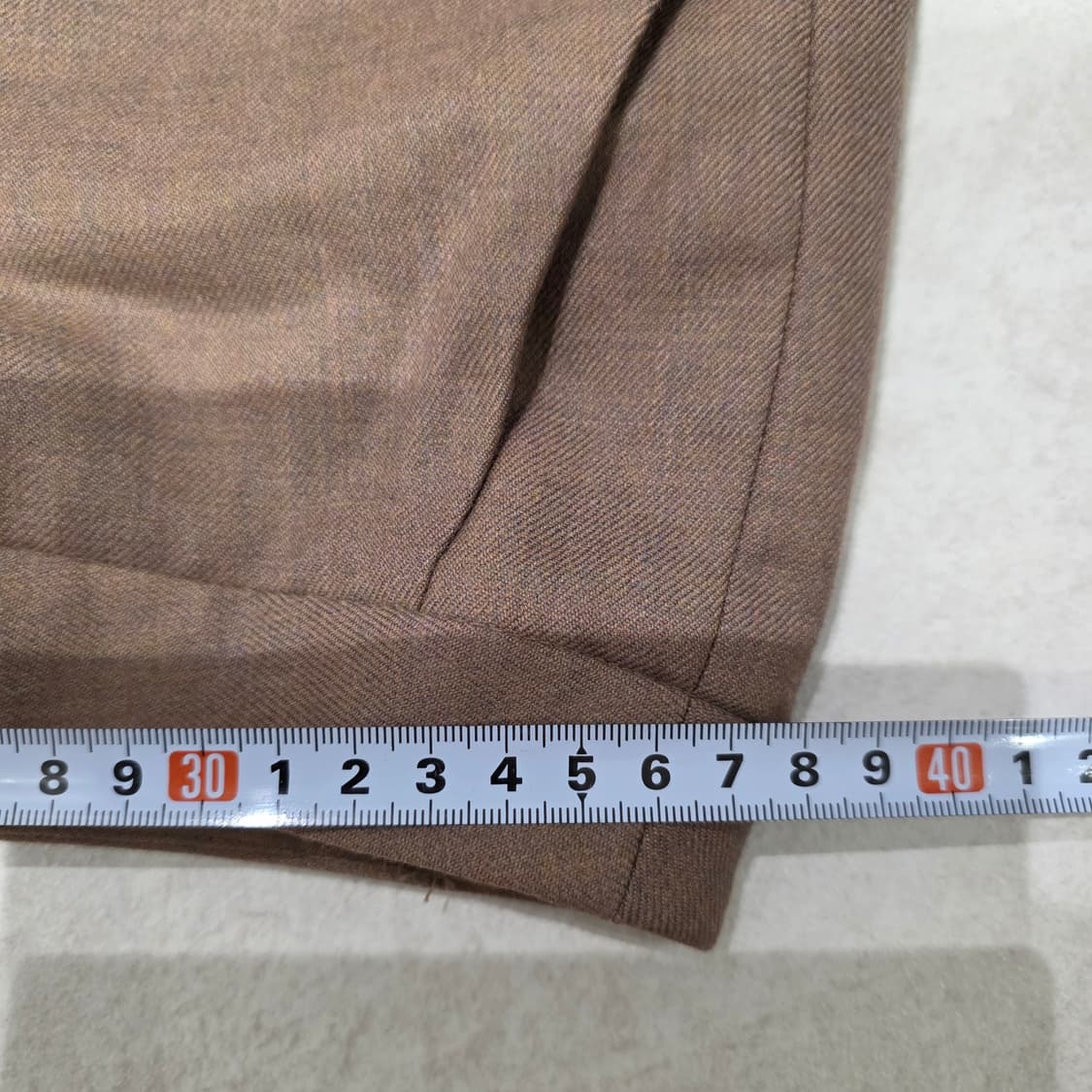 발렌시아 브라운 슬랙스 70-98 상품이미지7