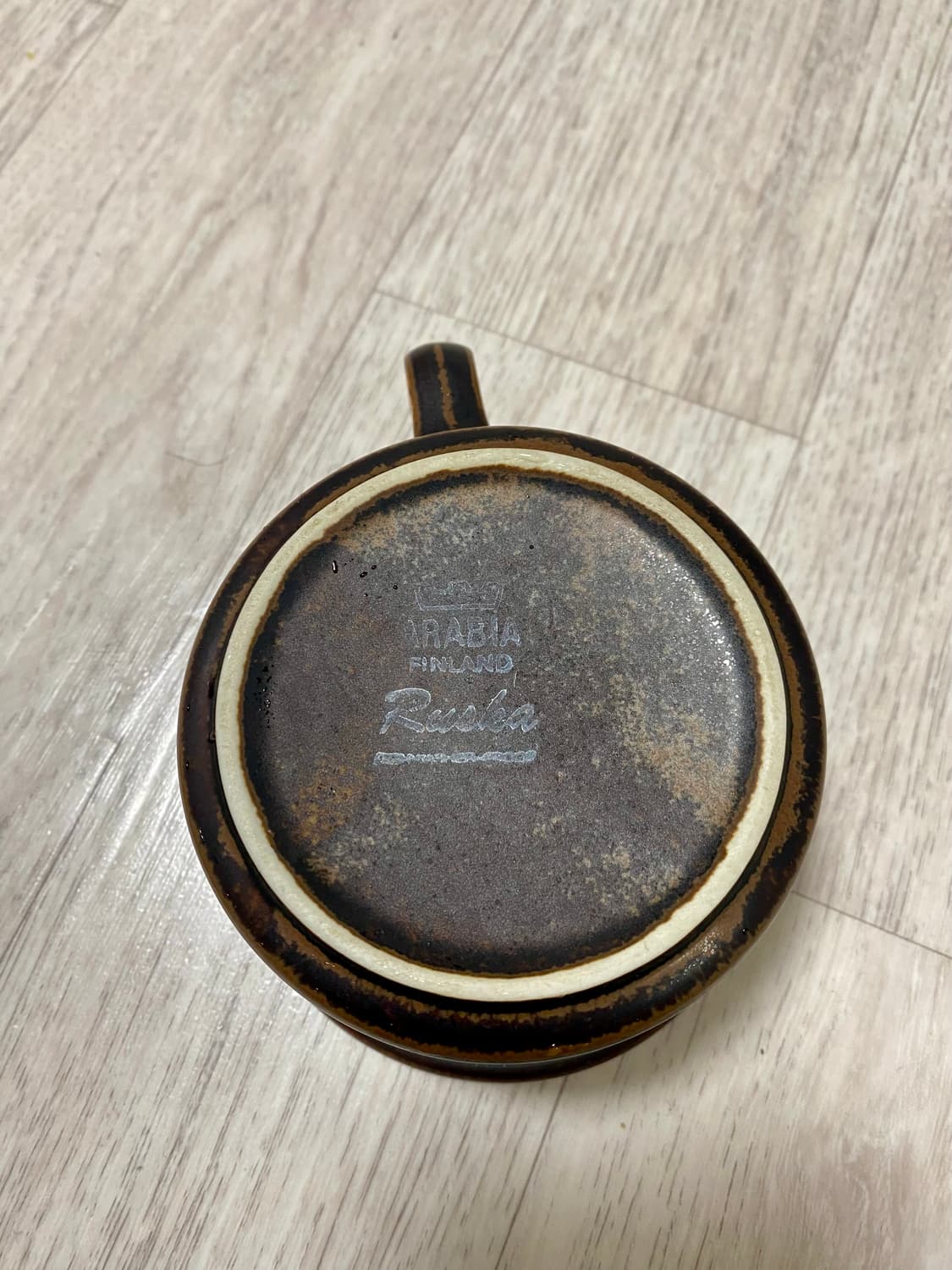 빈티지 아라비아 핀란드 루스카 컵 & 소서 세트 상품이미지2