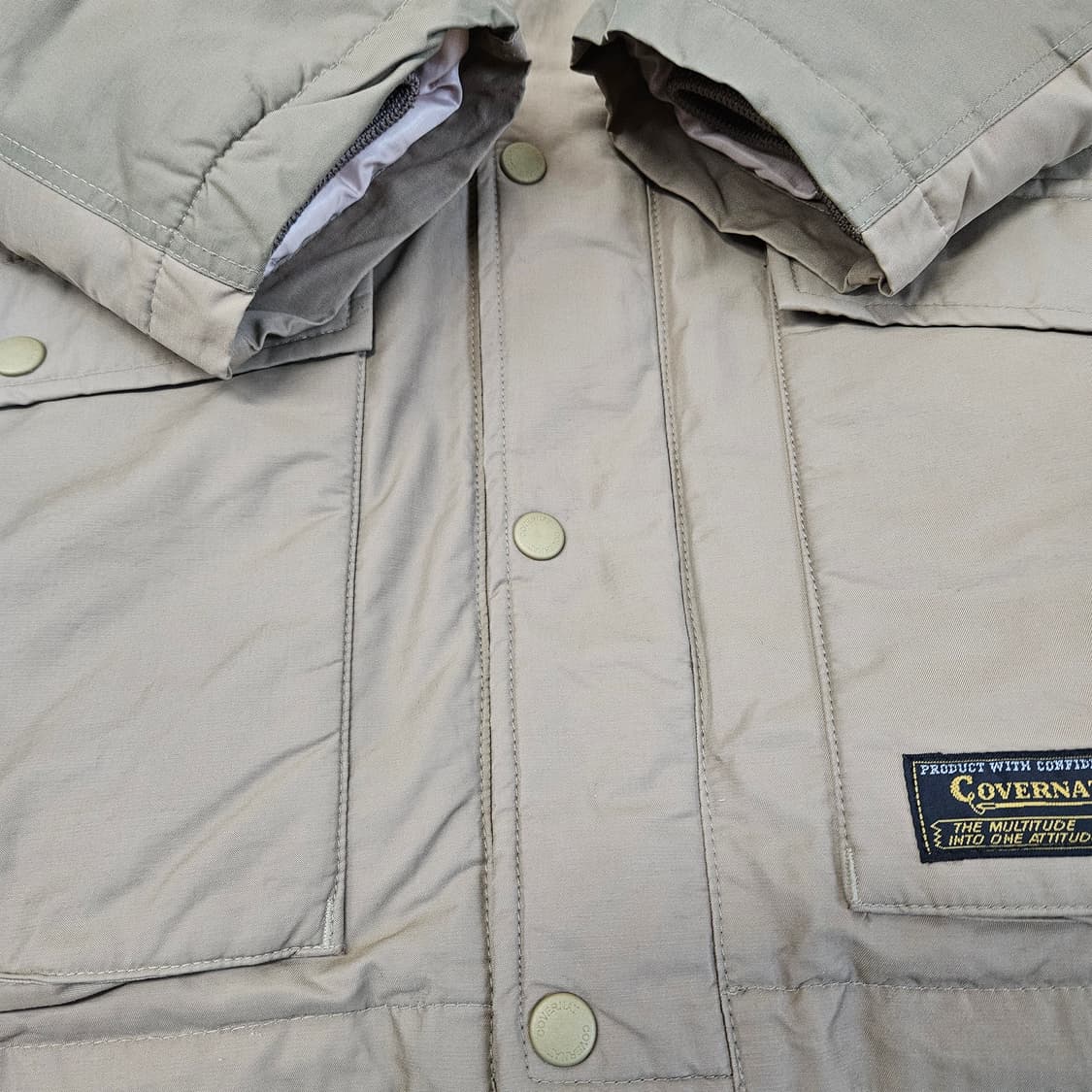 커버낫 야상 패딩 남자100 상품이미지5