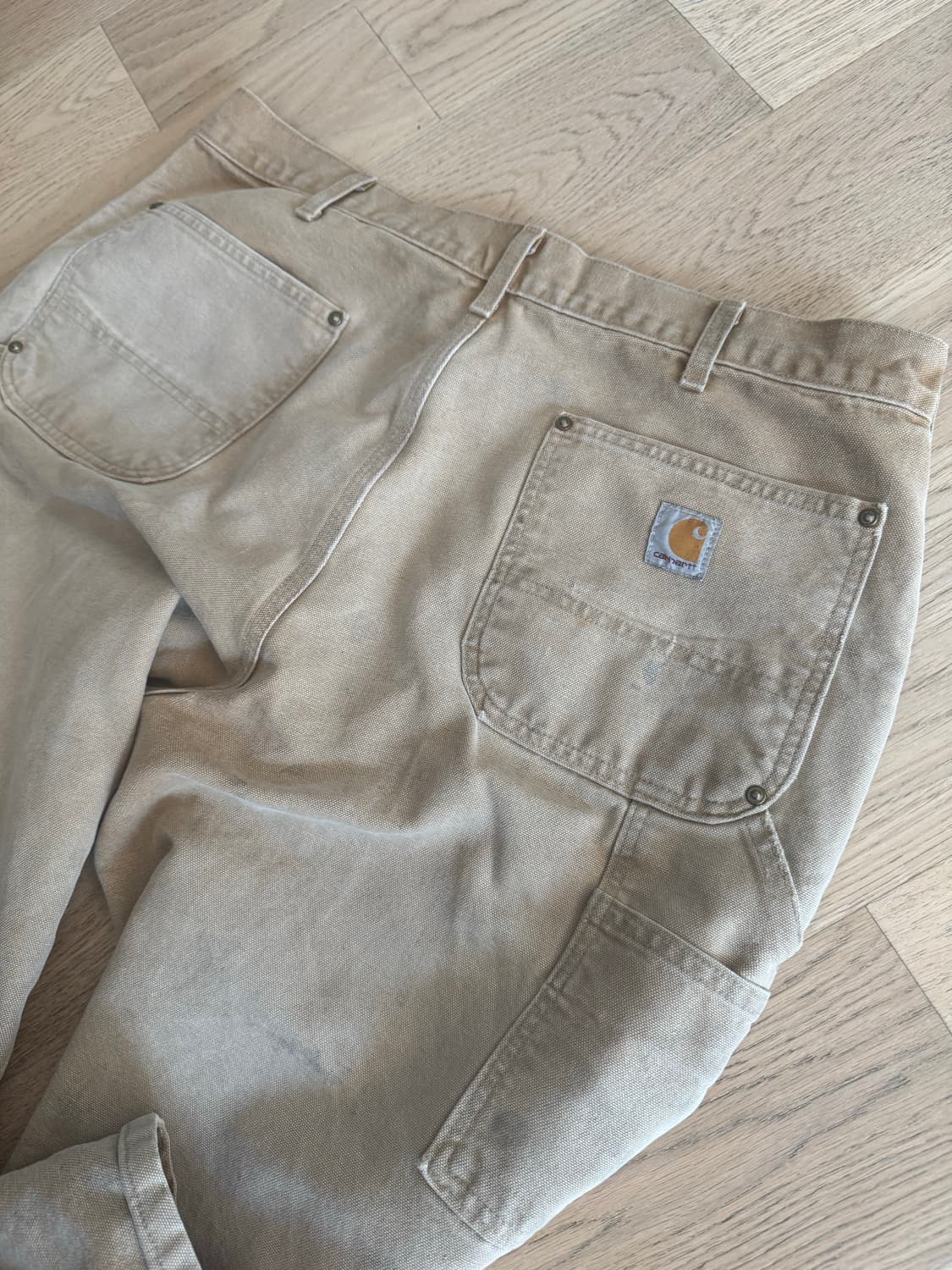 90s~00s 칼하트 더블니 usa made B01-BRN 상품이미지9