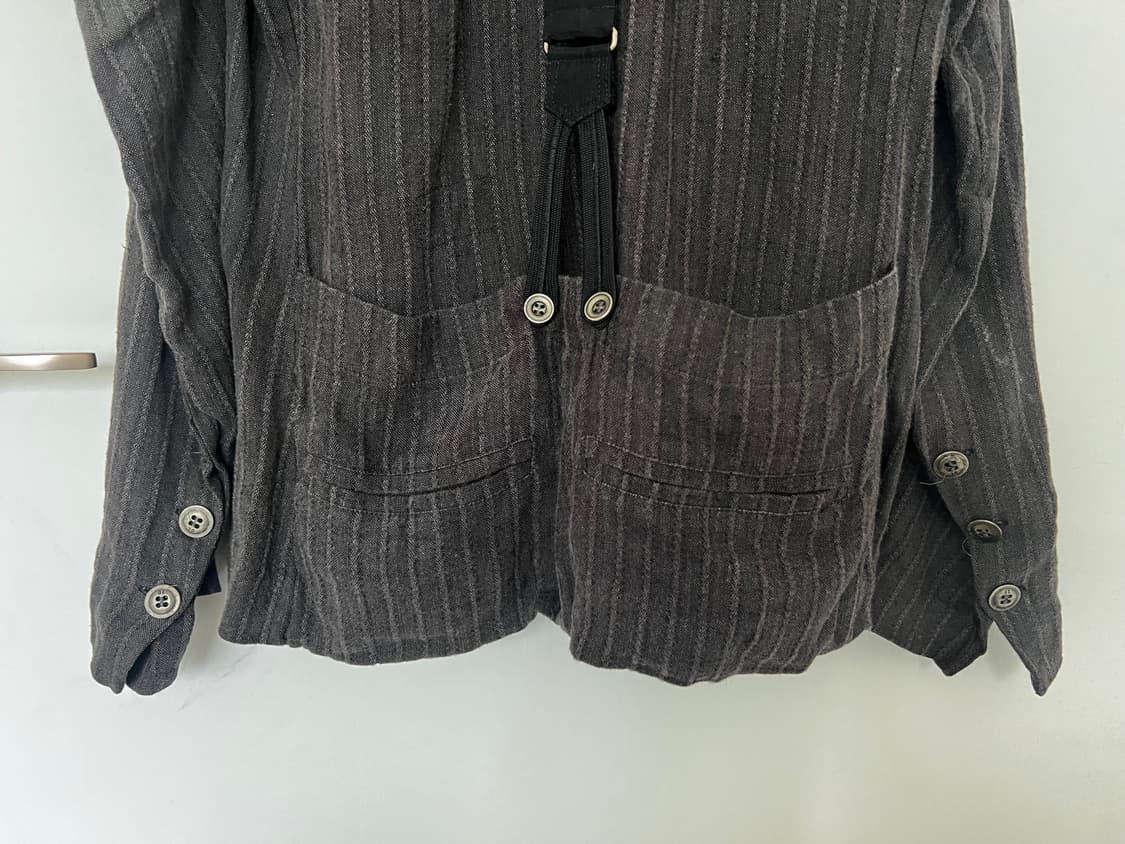 greg lauren stripe suspenders jacket 상품이미지5