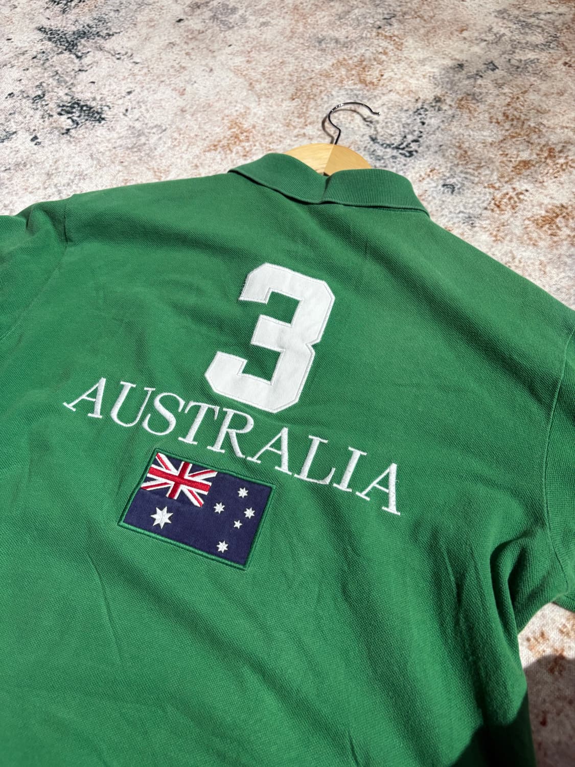 폴로 빅포니 오스트렐리아 슬램덩크 커스텀 카라 반팔 티셔츠 상품이미지5