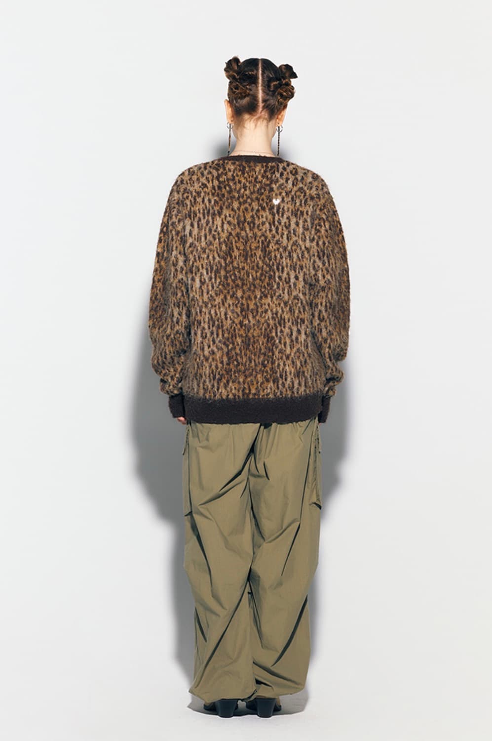 에즈이프캘리) 레오파드 니트 가디건 상품이미지7