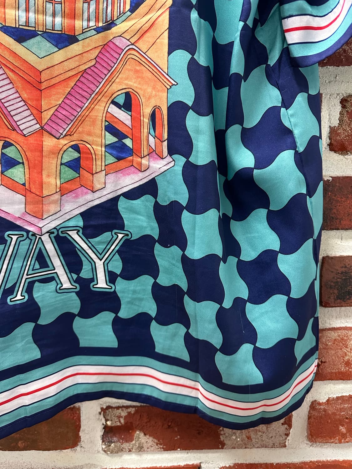 (XL)카사블랑카 카사웨이 POOL TIE 실크 셔츠 상품이미지9