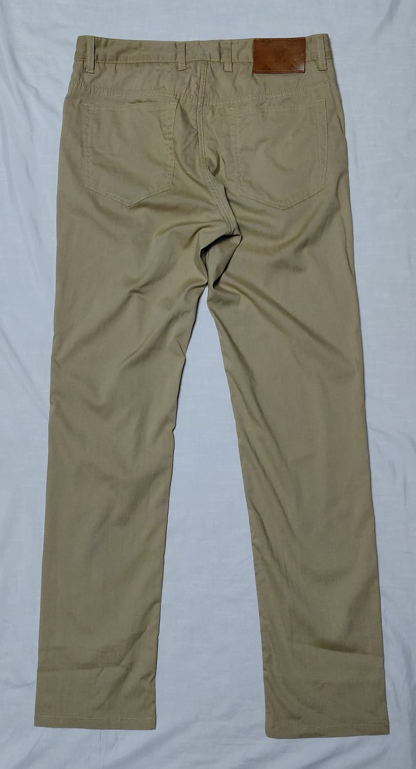 [희귀/정품] 루이비통 x 프라그먼트 디자인 협업 코튼 치노 팬츠 32 상품이미지8