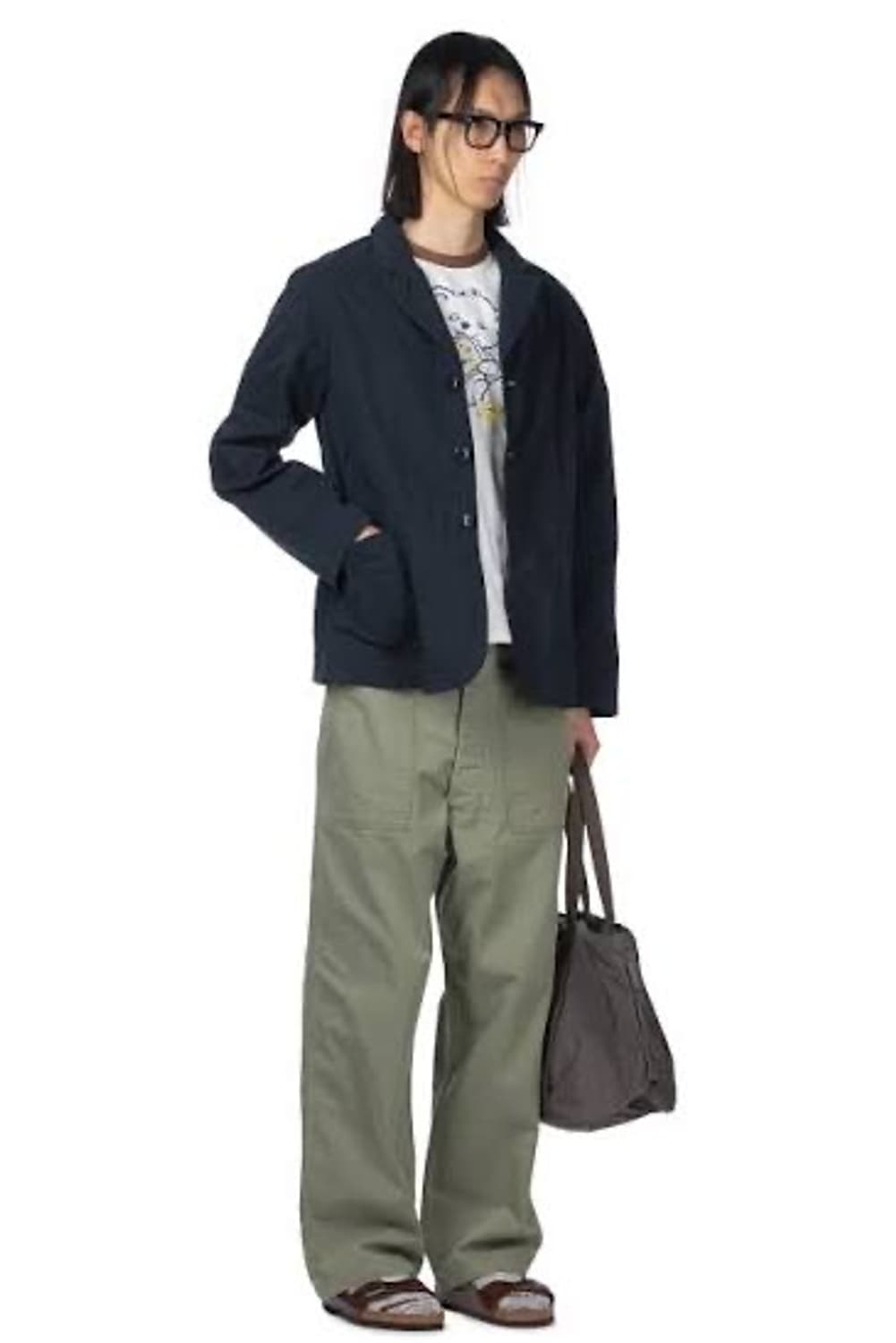 캐피탈 호스피탈 립스탑 블랙 자켓 (M) 상품이미지3