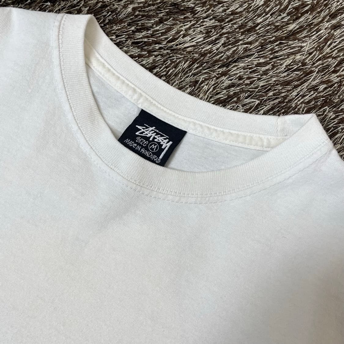 스투시 Stussy 화이트 다이스 그래픽 반팔 티셔츠 M 상품이미지2