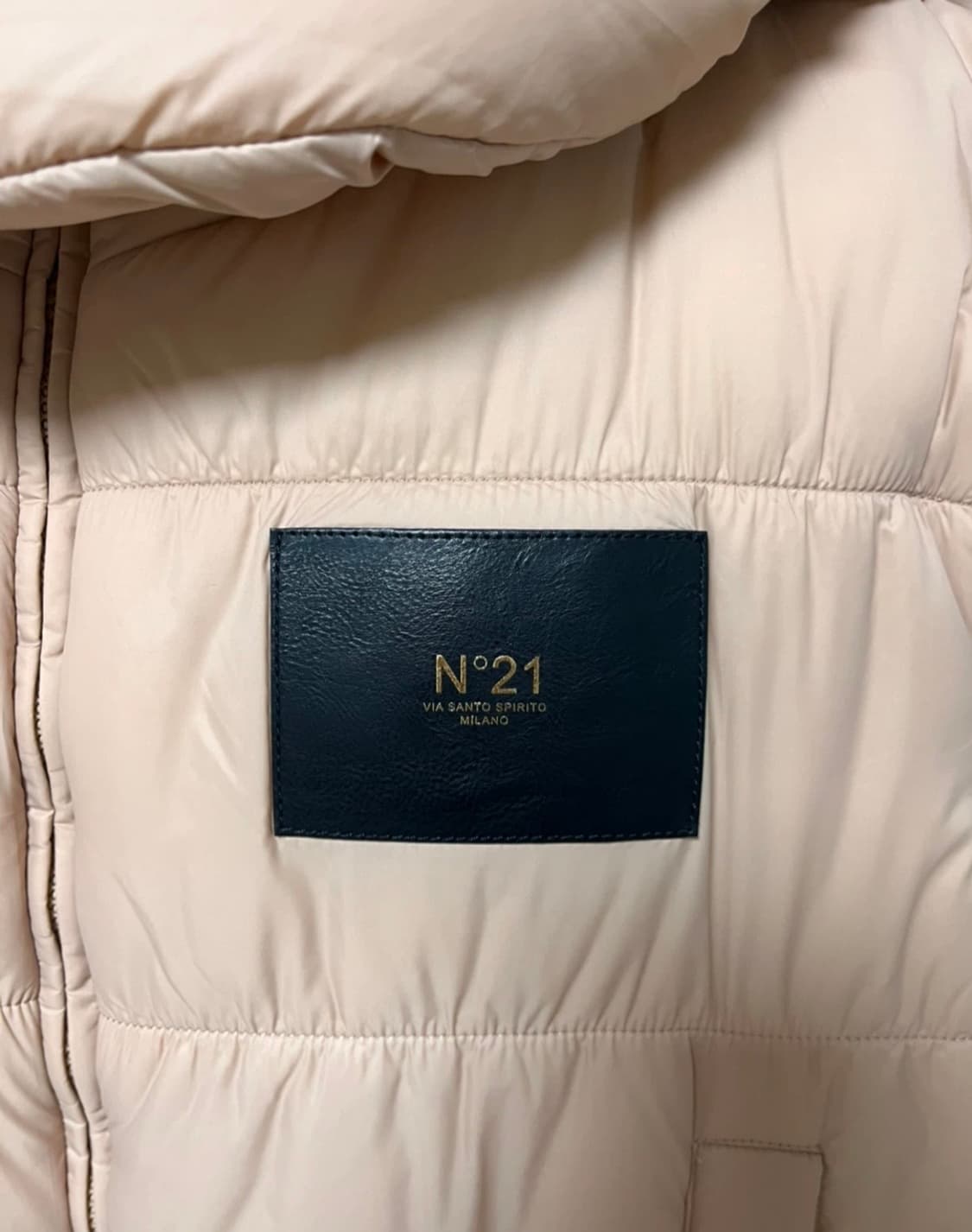 No.21 누메로 벤투노 베이비 핑크 패딩 조끼_55 사이즈 상품이미지2