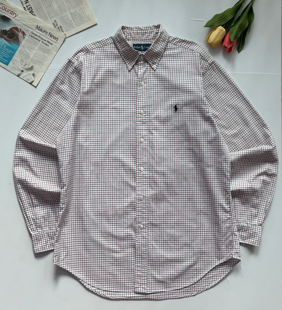 Polo 폴로랄프로렌 체크 셔츠 상품이미지2