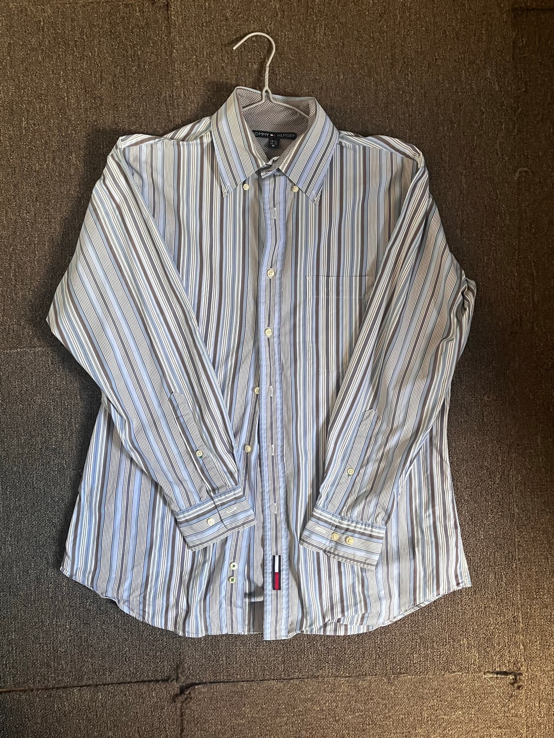 [M] 타미힐피거 스트라이프 셔츠 빈티지 상품이미지1
