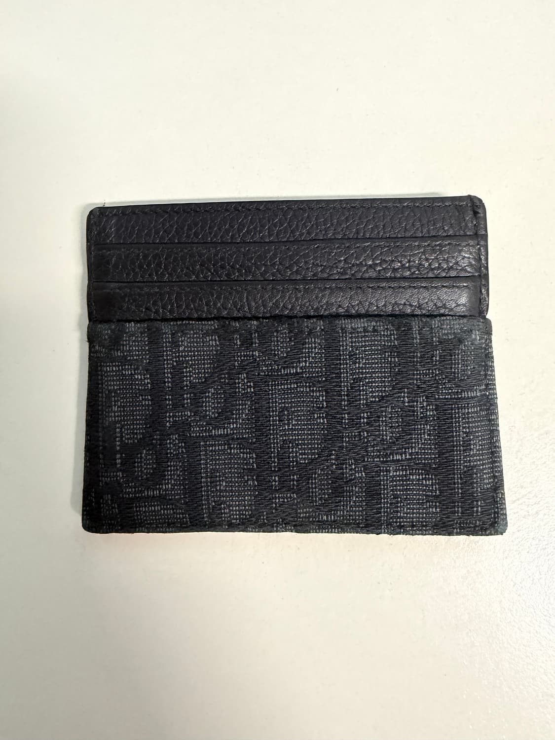 디올 오블리크 카드지갑 블랙 상태최상 거의새상품  상품이미지2