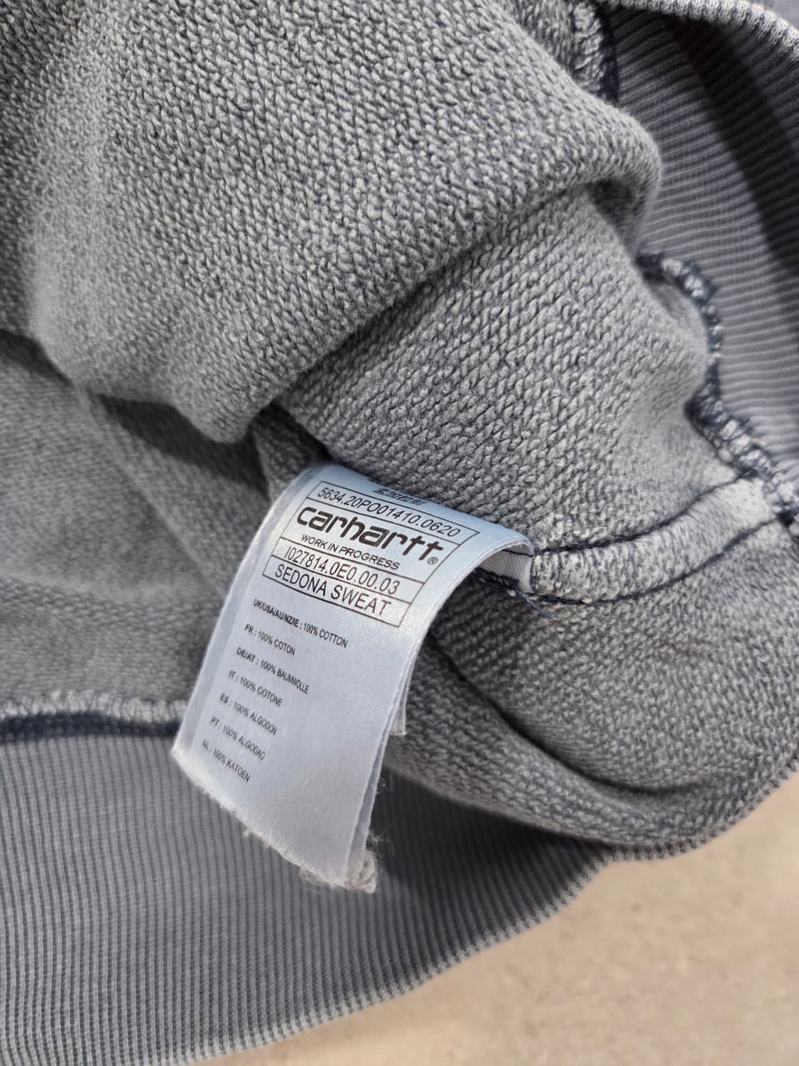 칼하트 WIP 세도나 스웨트셔츠  상품이미지4