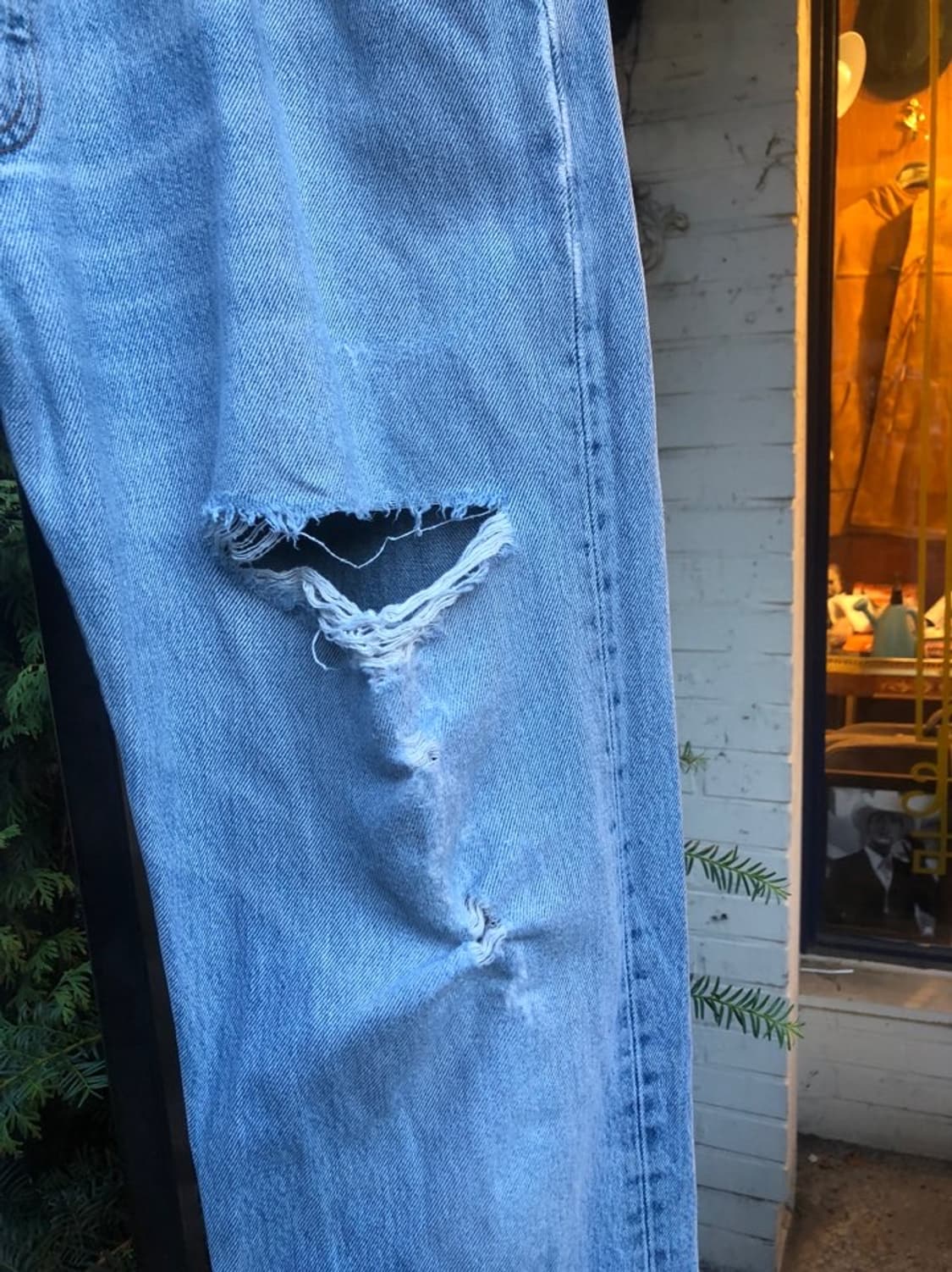 리바이스 501 빈티지 디스트로이드 데님 상품이미지4