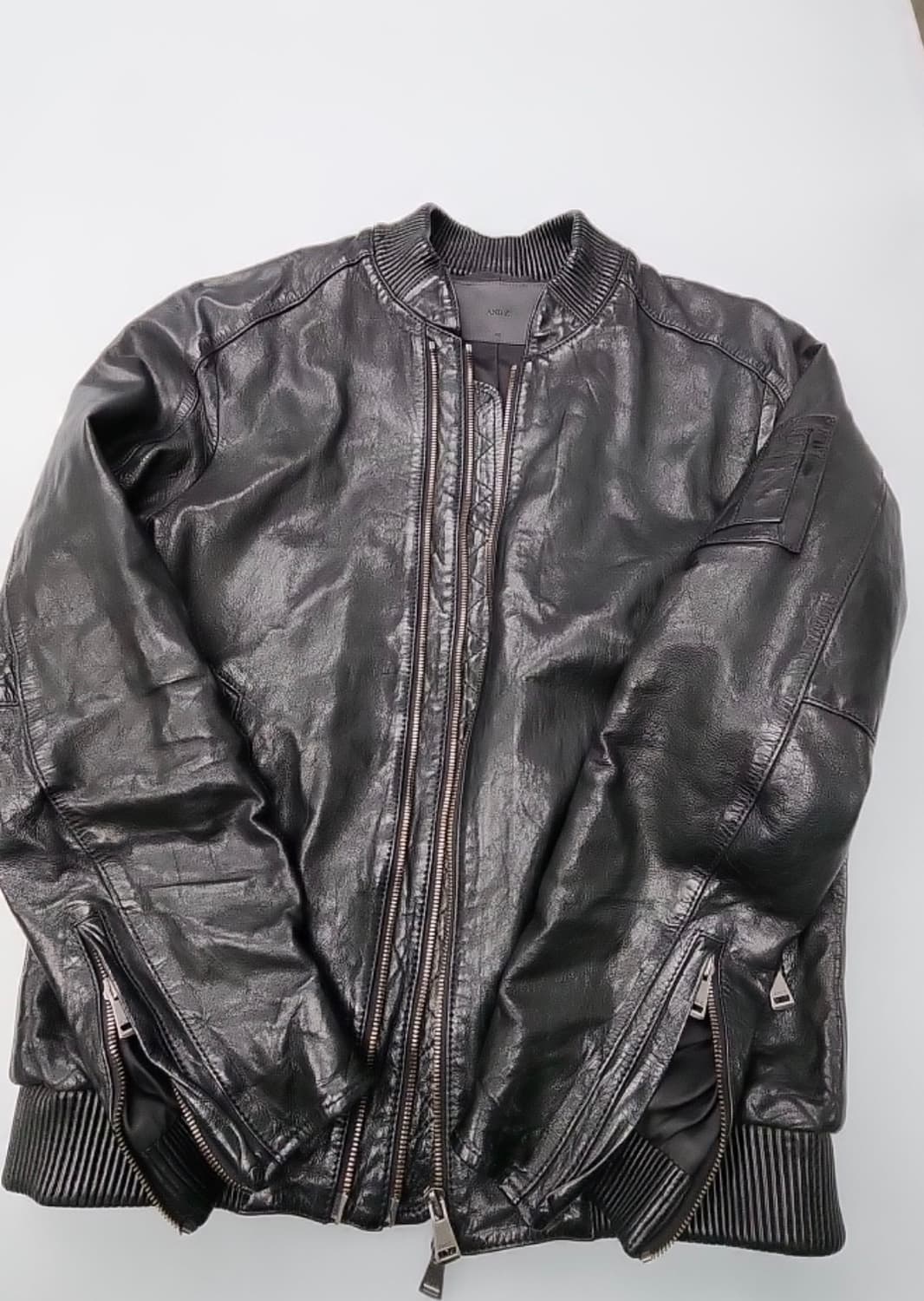 지오지아 레더자켓 상품이미지1