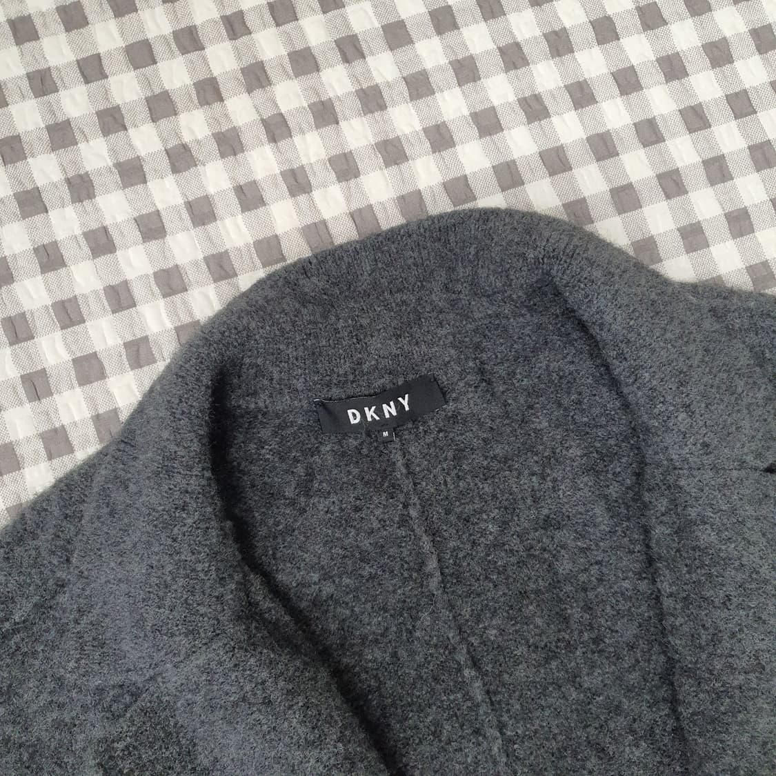 DKNY 울 니트 코트 남자95~100 상품이미지2