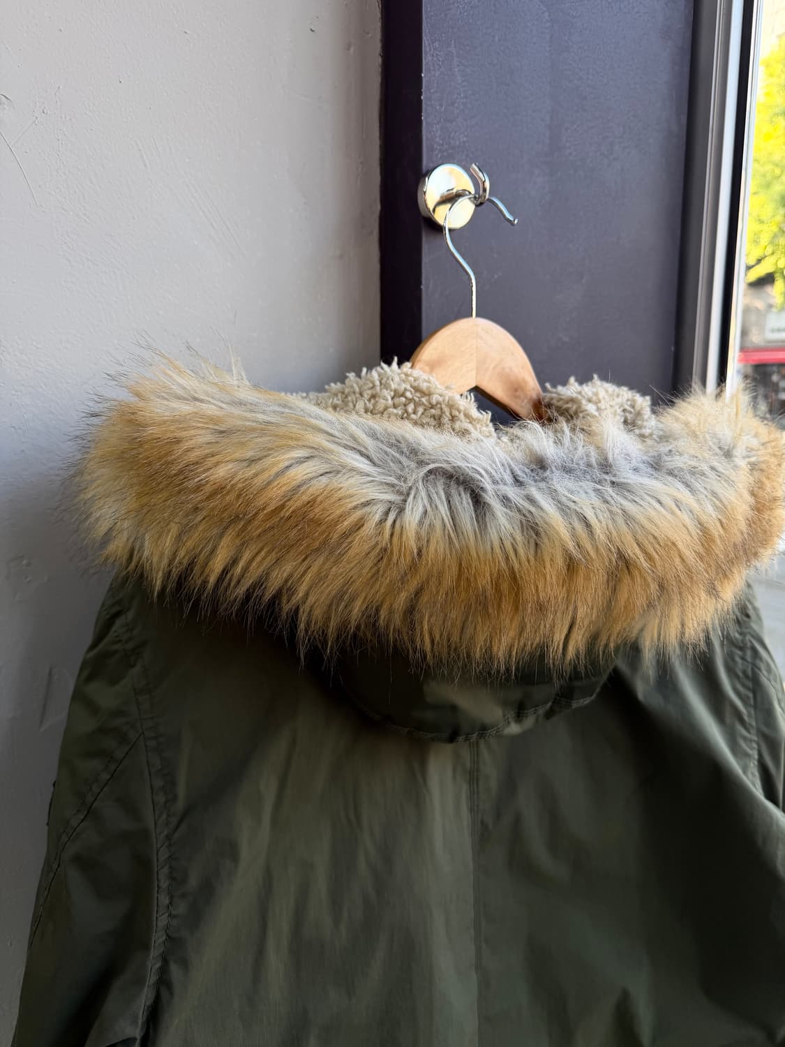 M/ 디젤 밀리터리 퍼 개파카 패딩자켓 상품이미지8