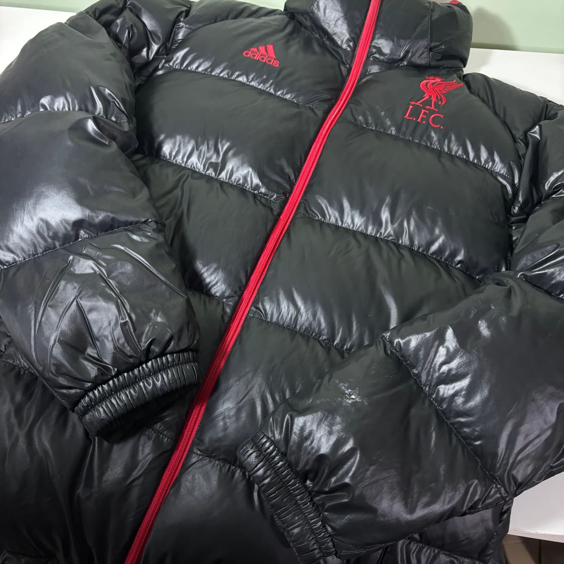 L 100 아디다스 리버풀 11시즌 구스다운 패딩점퍼 상품이미지2