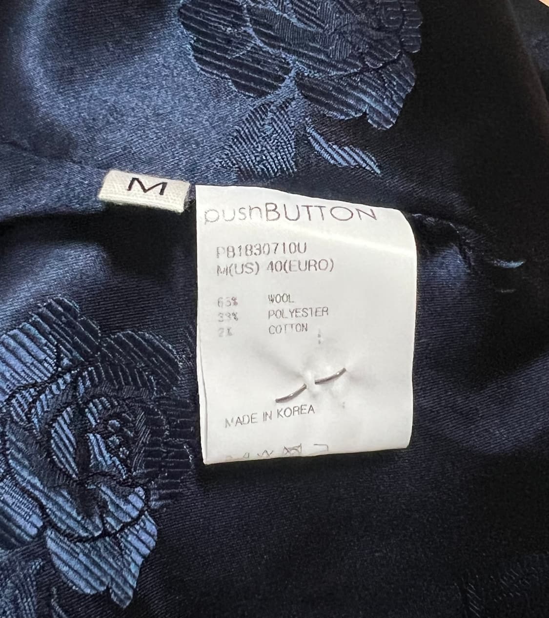 푸시버튼 머플러 울코트 상품이미지7