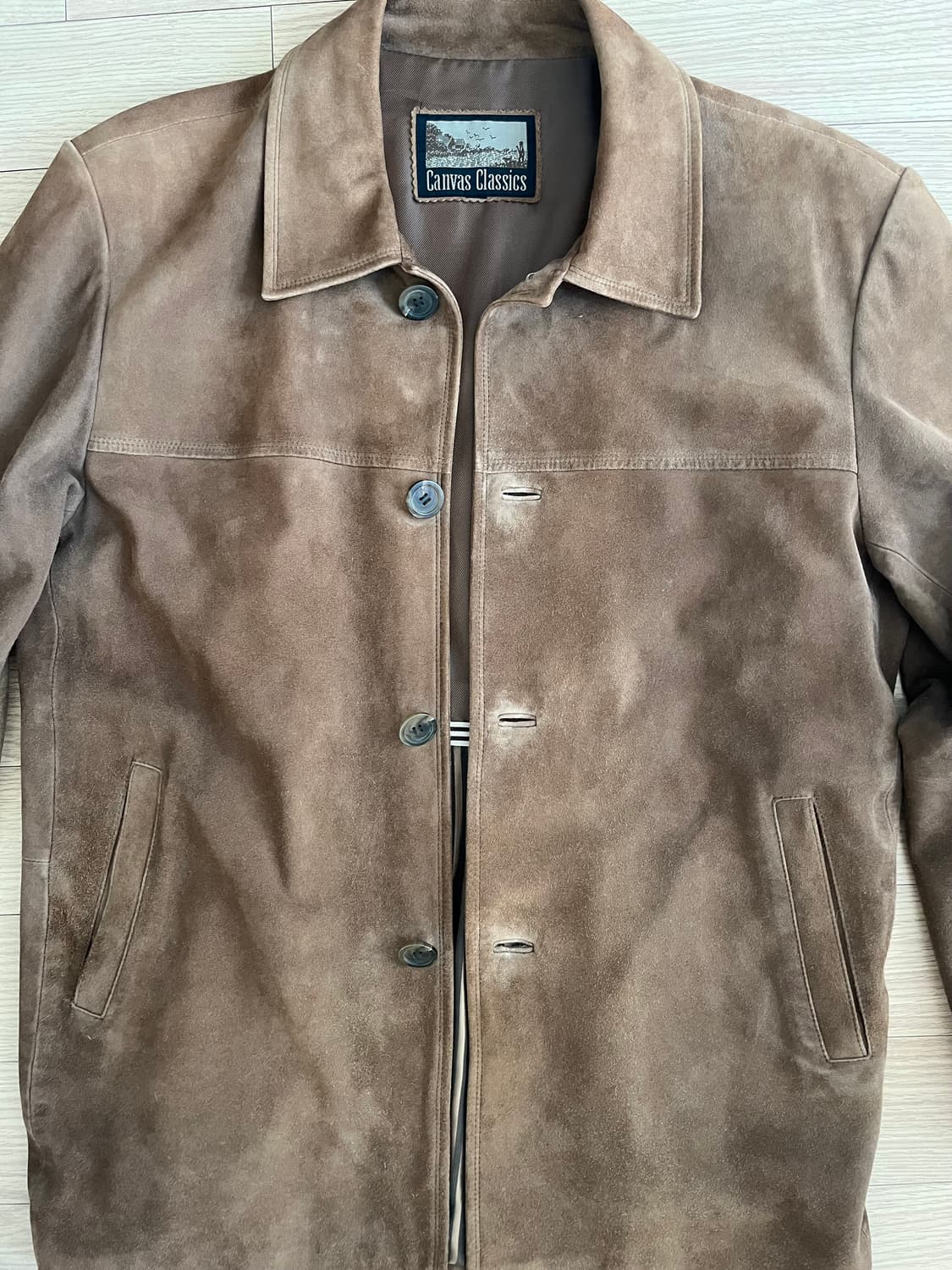 빈티지 스웨이드 카코트 상품이미지6