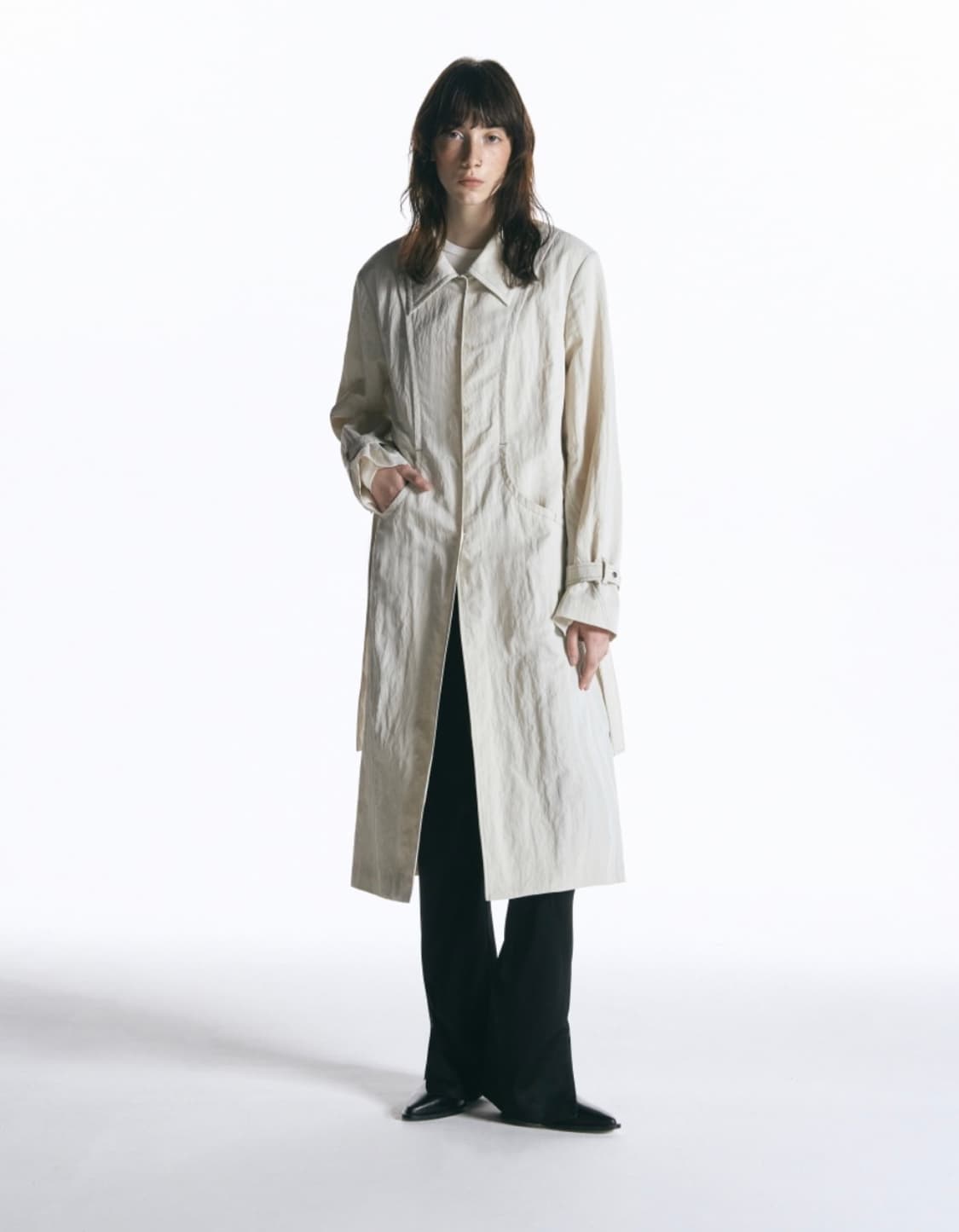 인사일런스우먼 글리터 싱글 코트 상품이미지1