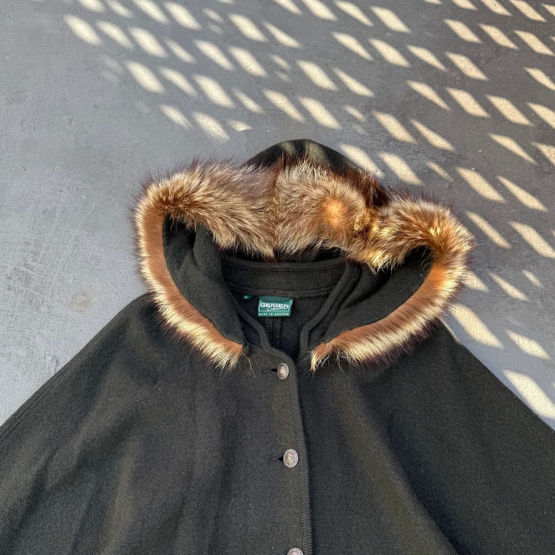 GEIGER 퍼 케이프 상품이미지3