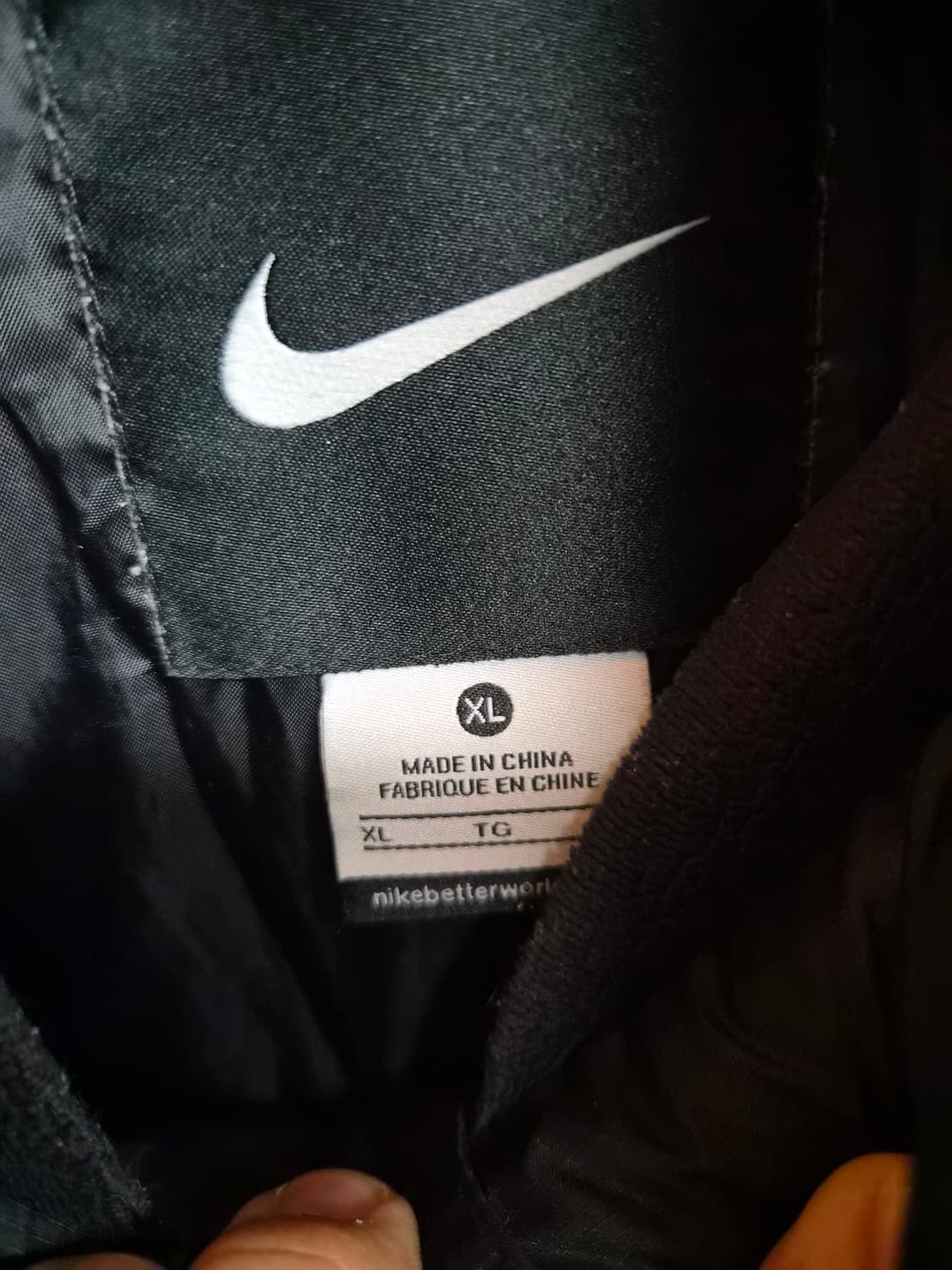 XL) 나이키 스톰핏 풋볼 벤치 파카 팝니다 상품이미지3