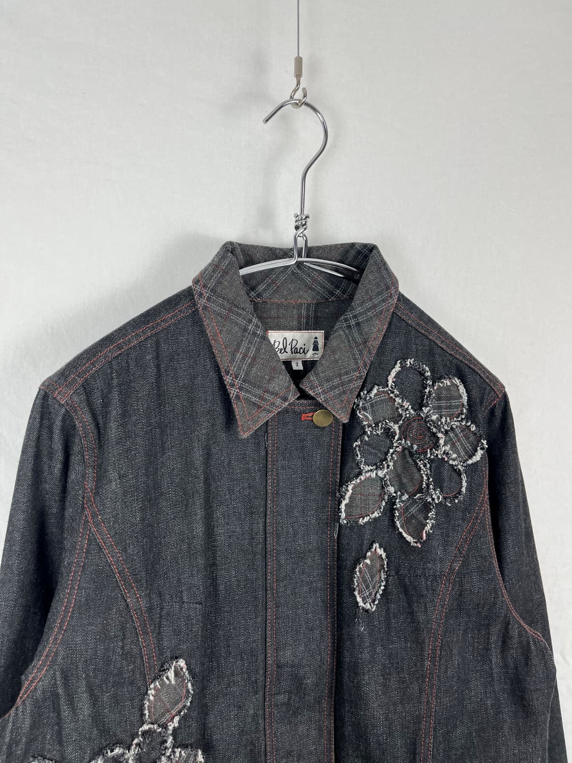 Vintage (maede in japan) 패치워크 데님자켓  상품이미지2