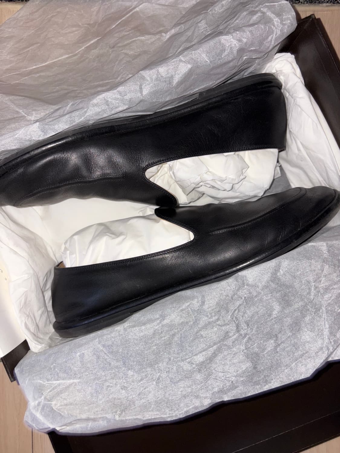 [42] 더 로우 카날 로퍼 블랙 상품이미지1