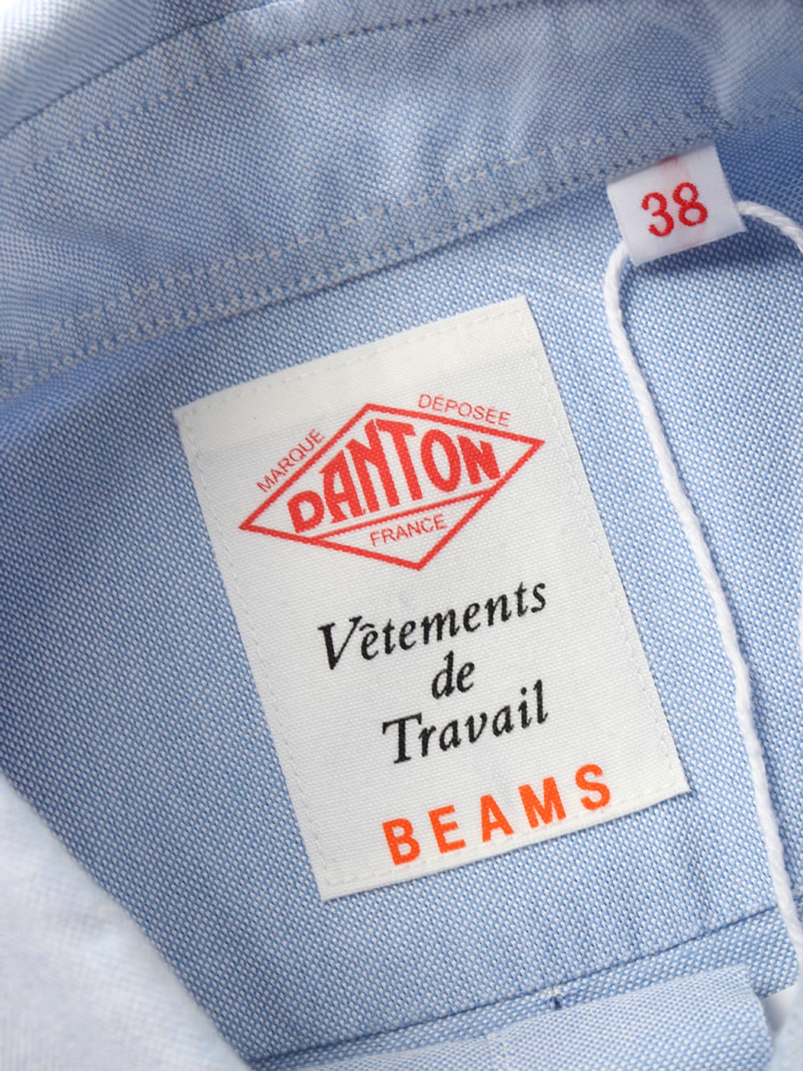 DANTON × BEAMS Oxford Shirt 상품이미지7